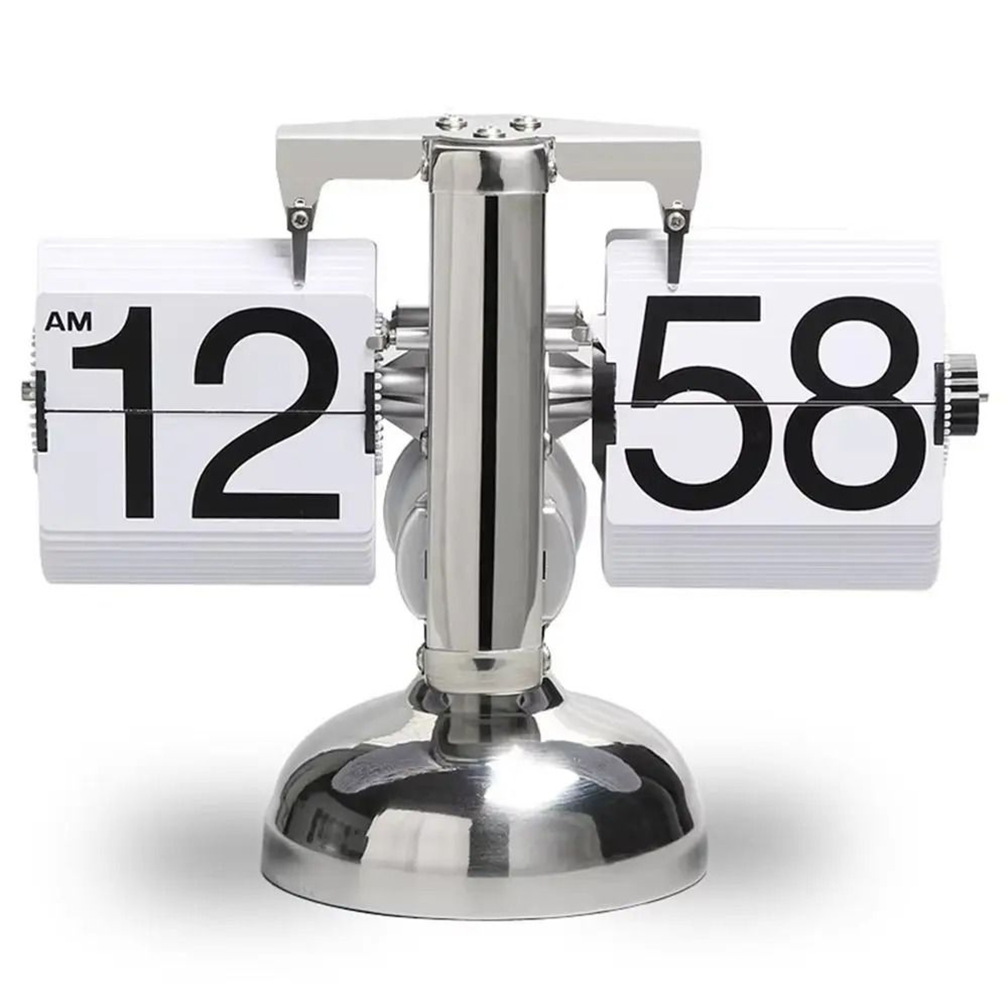 Vintage Page Turning Desk Clock With Accurate Quartz Movement 7