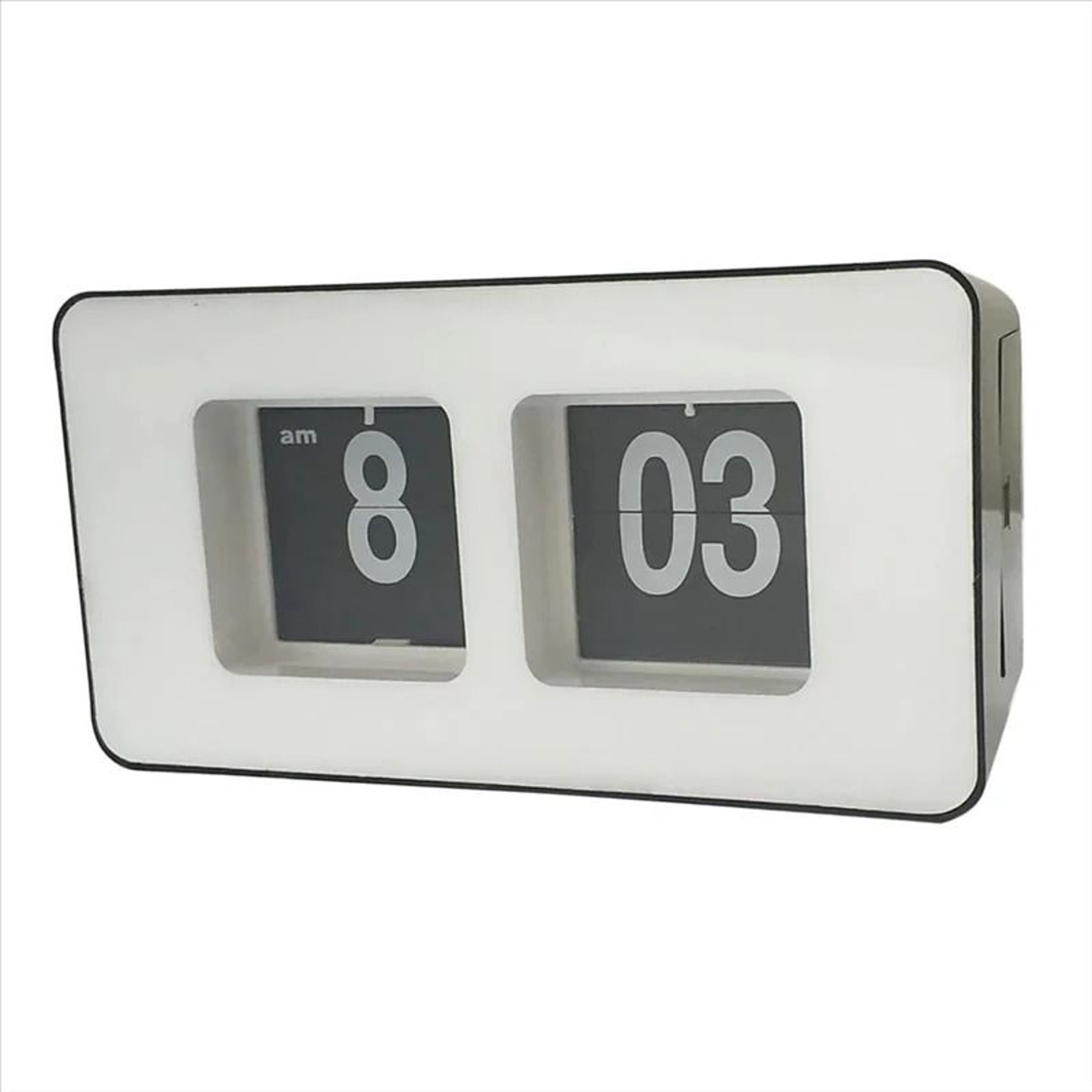 Automatic Flip Desk Clock With Large Number Display 2