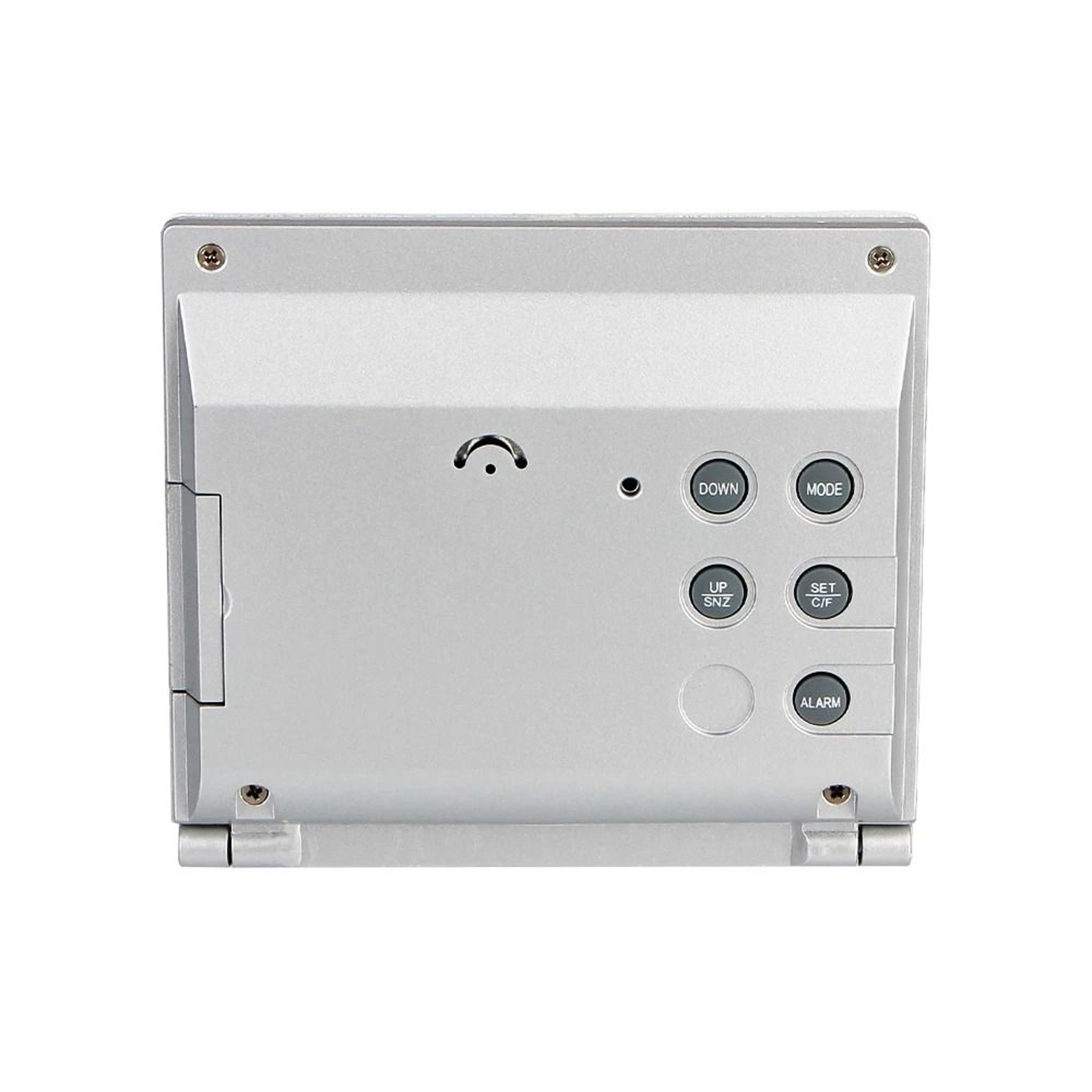Foldable Digital Travel Alarm Clock With Timer Calendar And Temperature Display 0