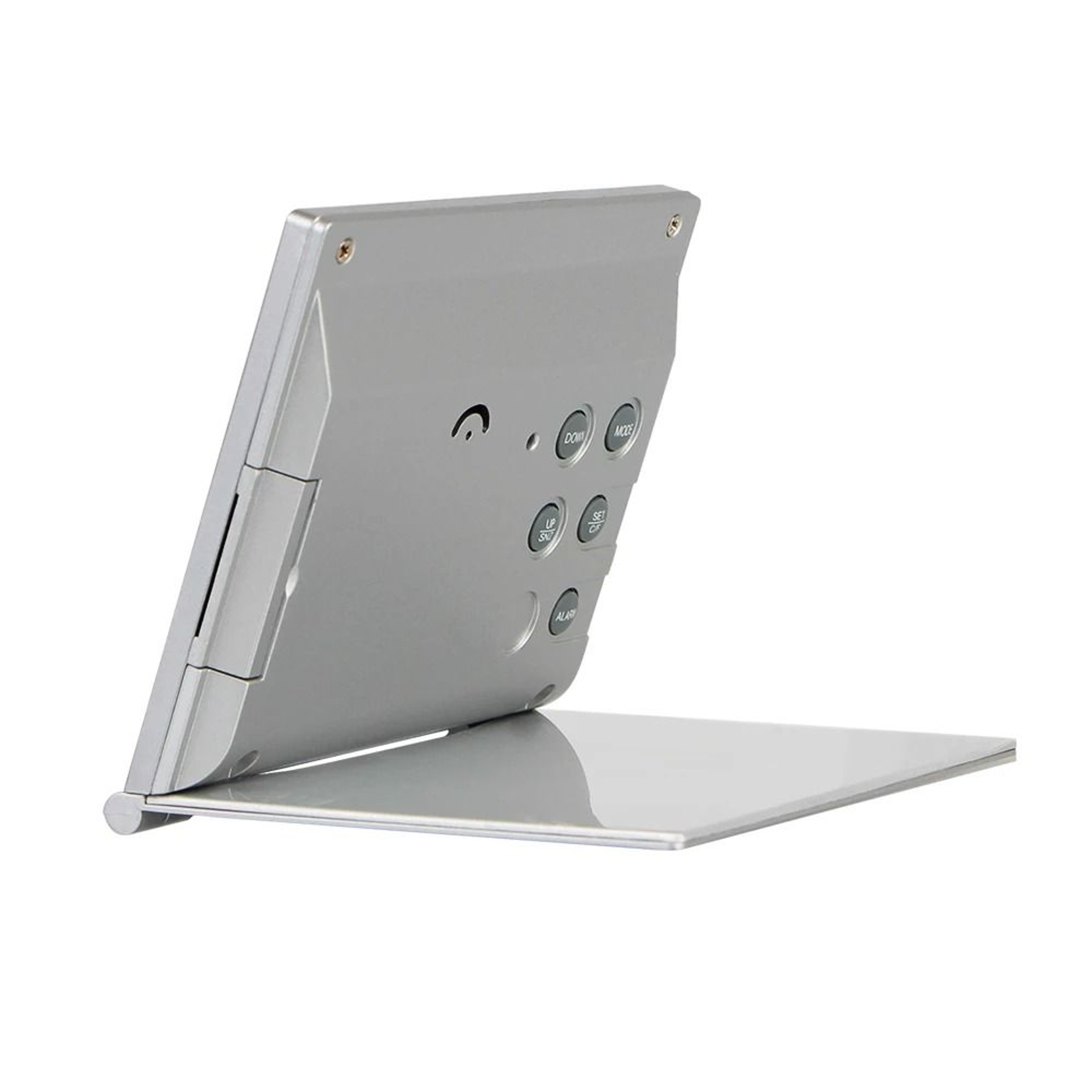 Foldable Digital Travel Alarm Clock With Timer Calendar And Temperature Display 6