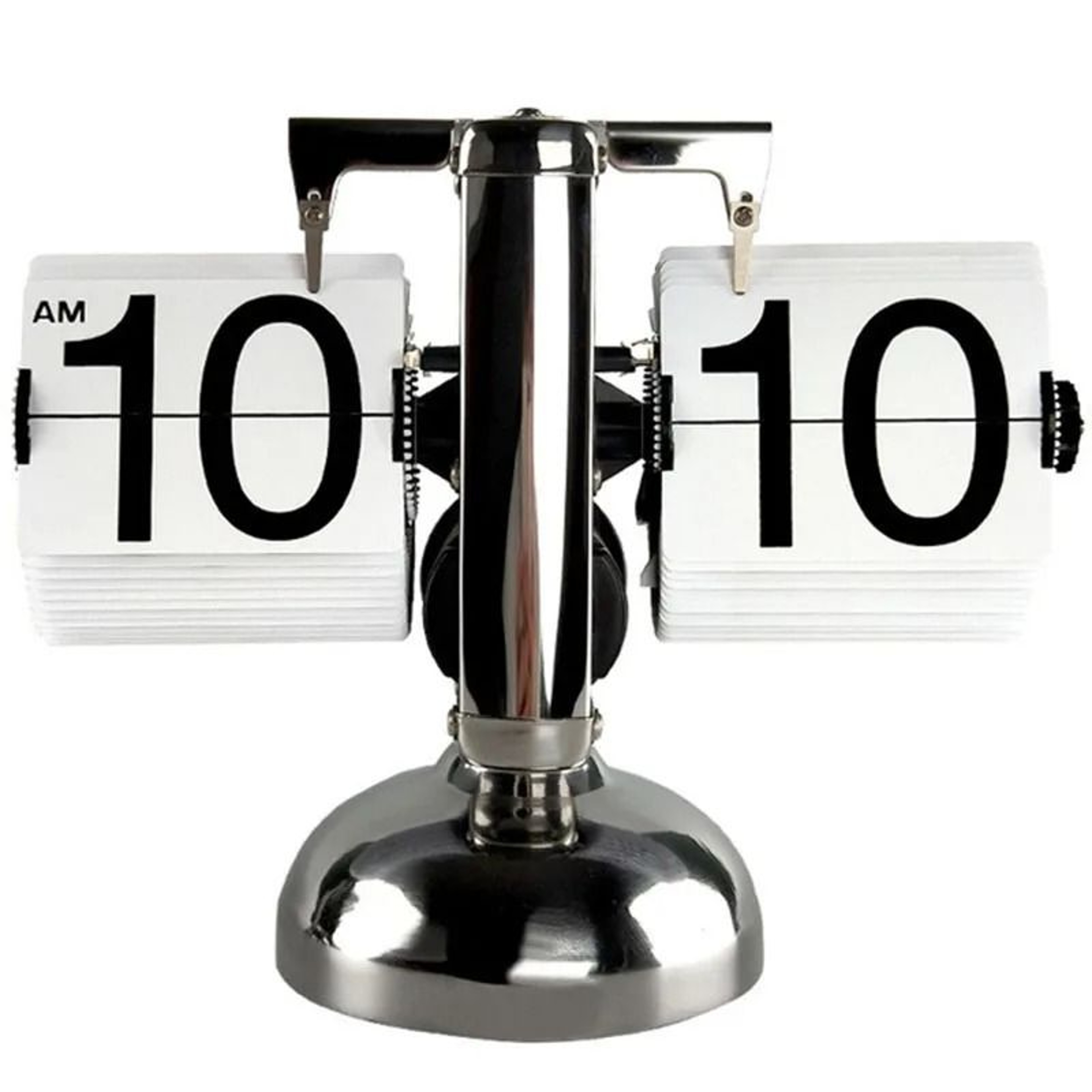 Modern Automatic Retro Flip Clock With 12H 24H Display 7