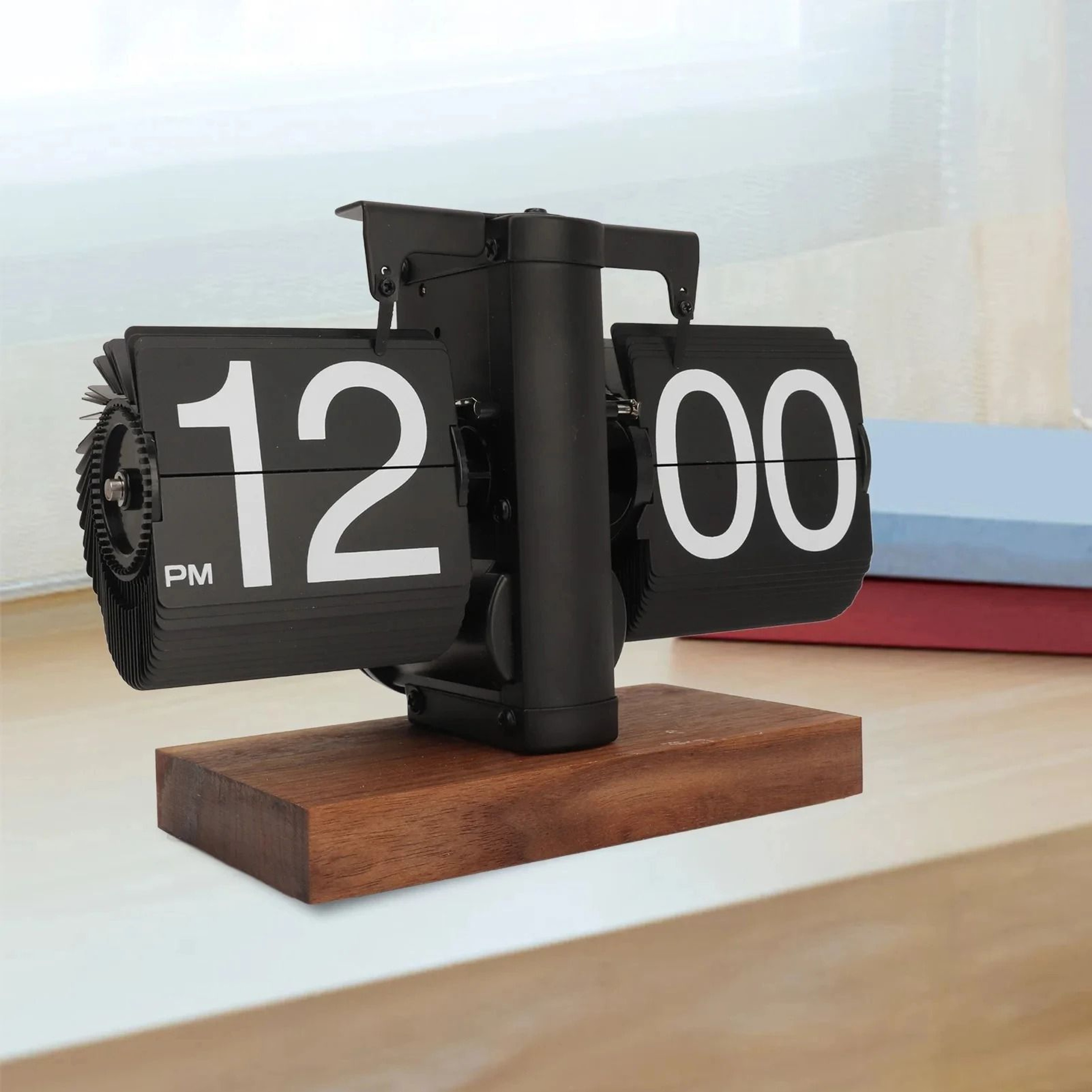 Automatic Retro Flip Table Clock With Large Number Display 4