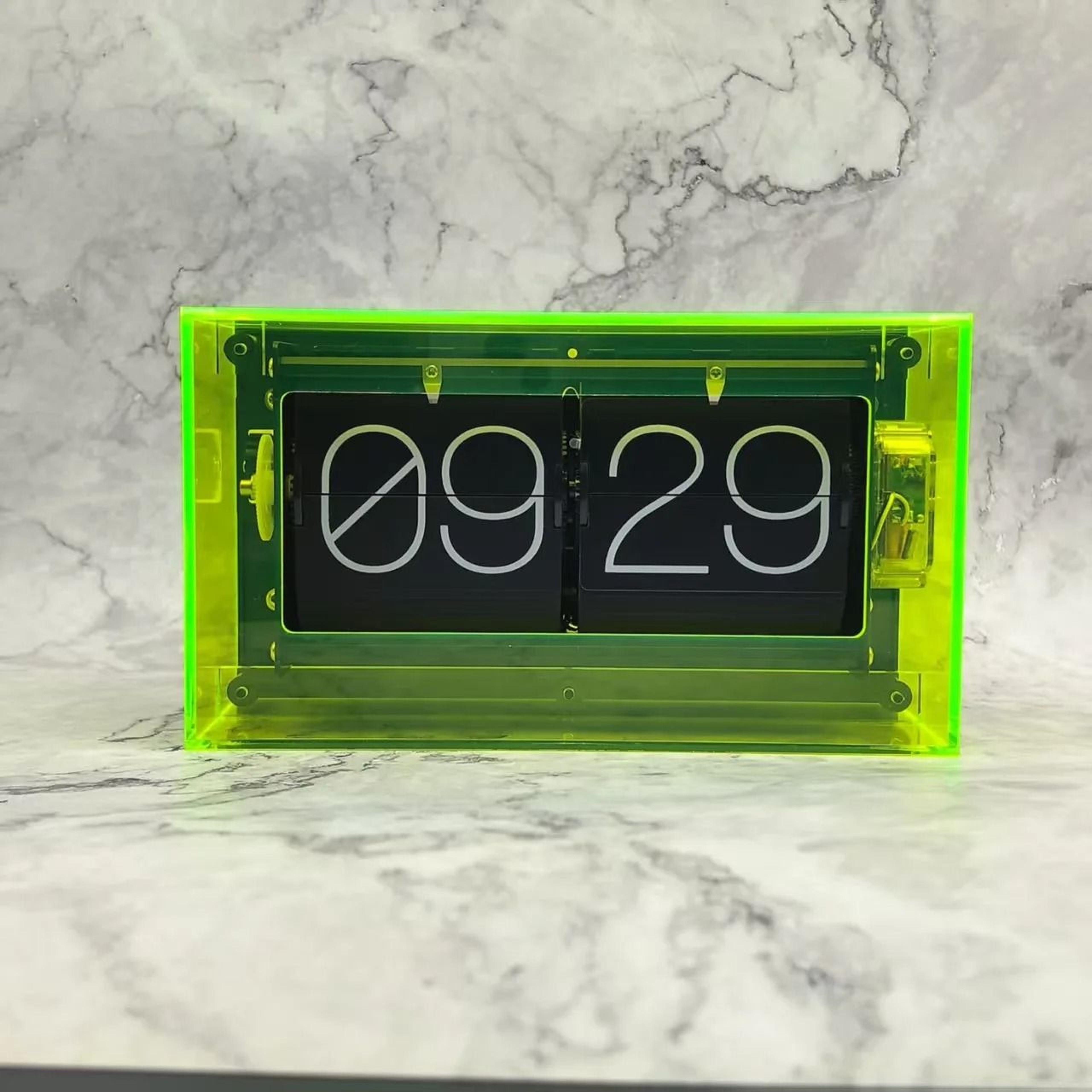 Colorful Automatic Flip Desk Clock For Maximalist Home Decor 7