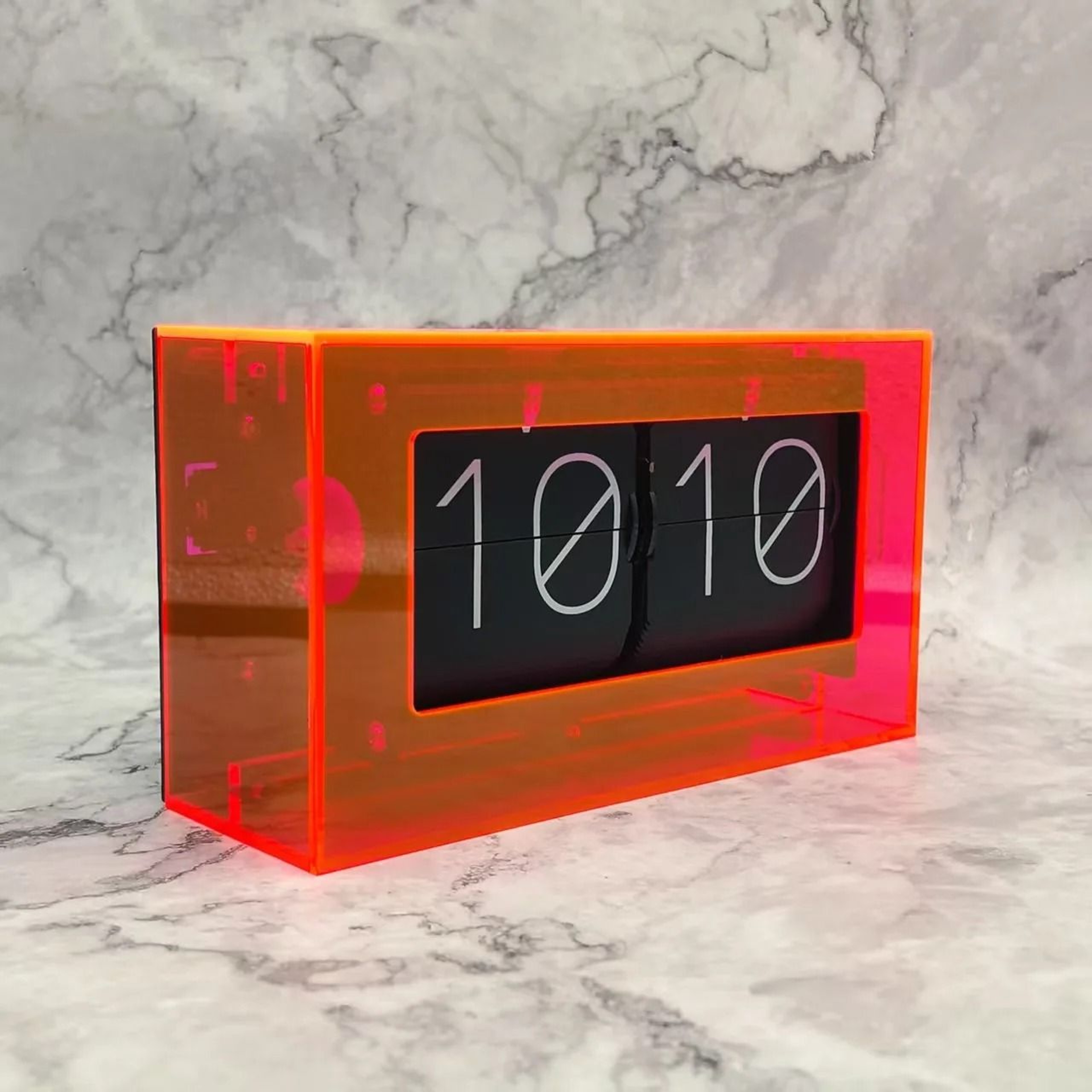 Colorful Automatic Flip Desk Clock For Maximalist Home Decor 5