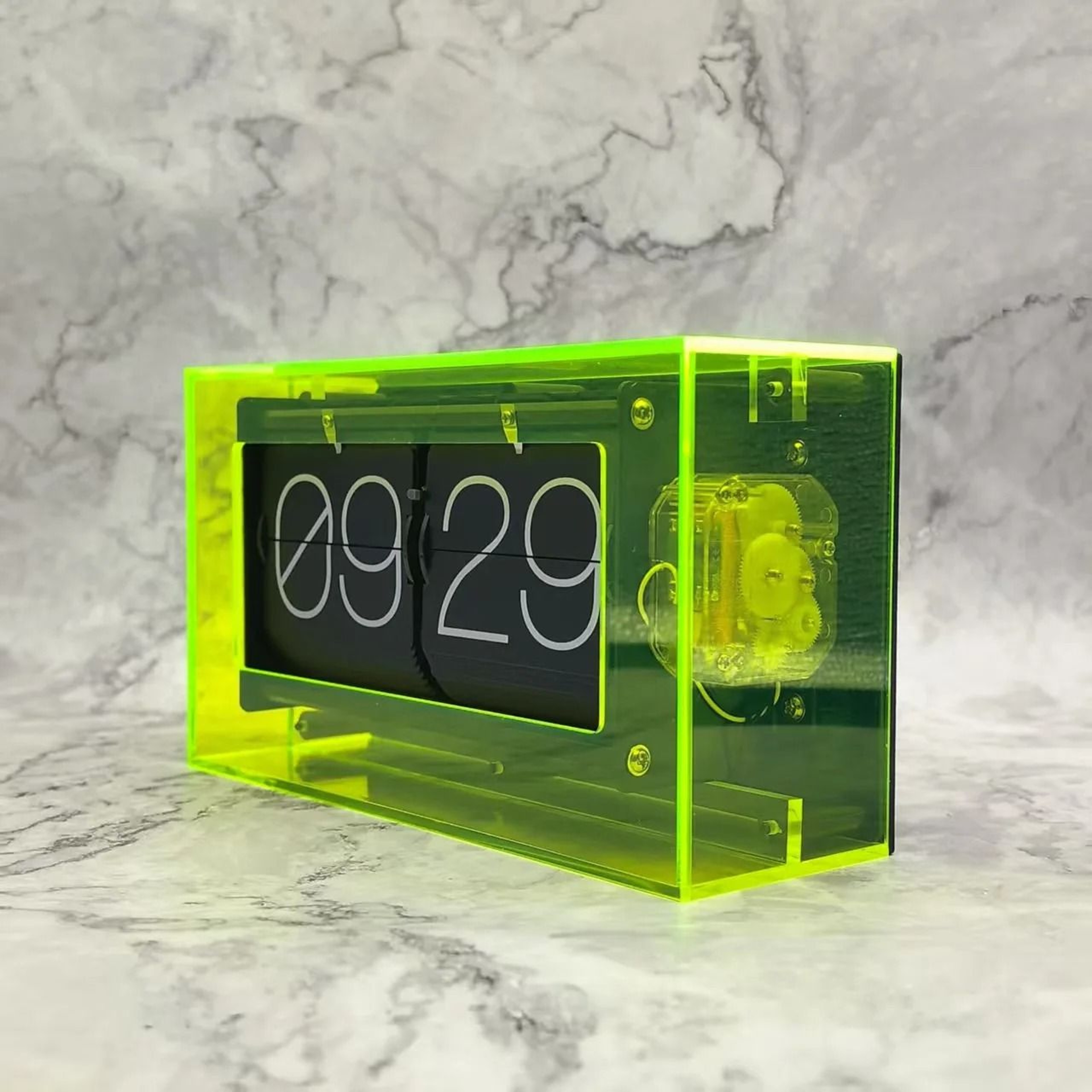 Colorful Automatic Flip Desk Clock For Maximalist Home Decor 6