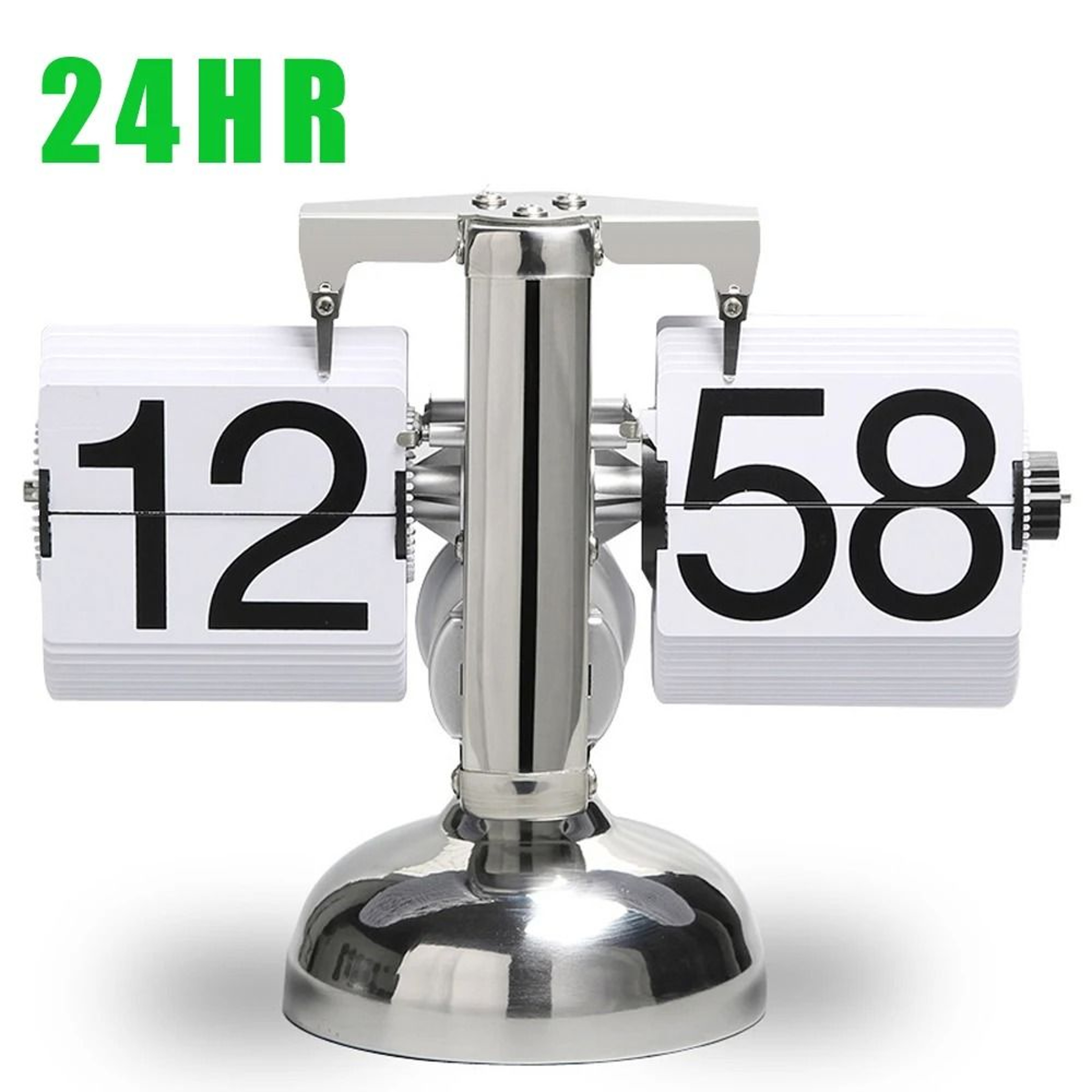 Retro Automatic Flip Table Clock With Large Number Display 2