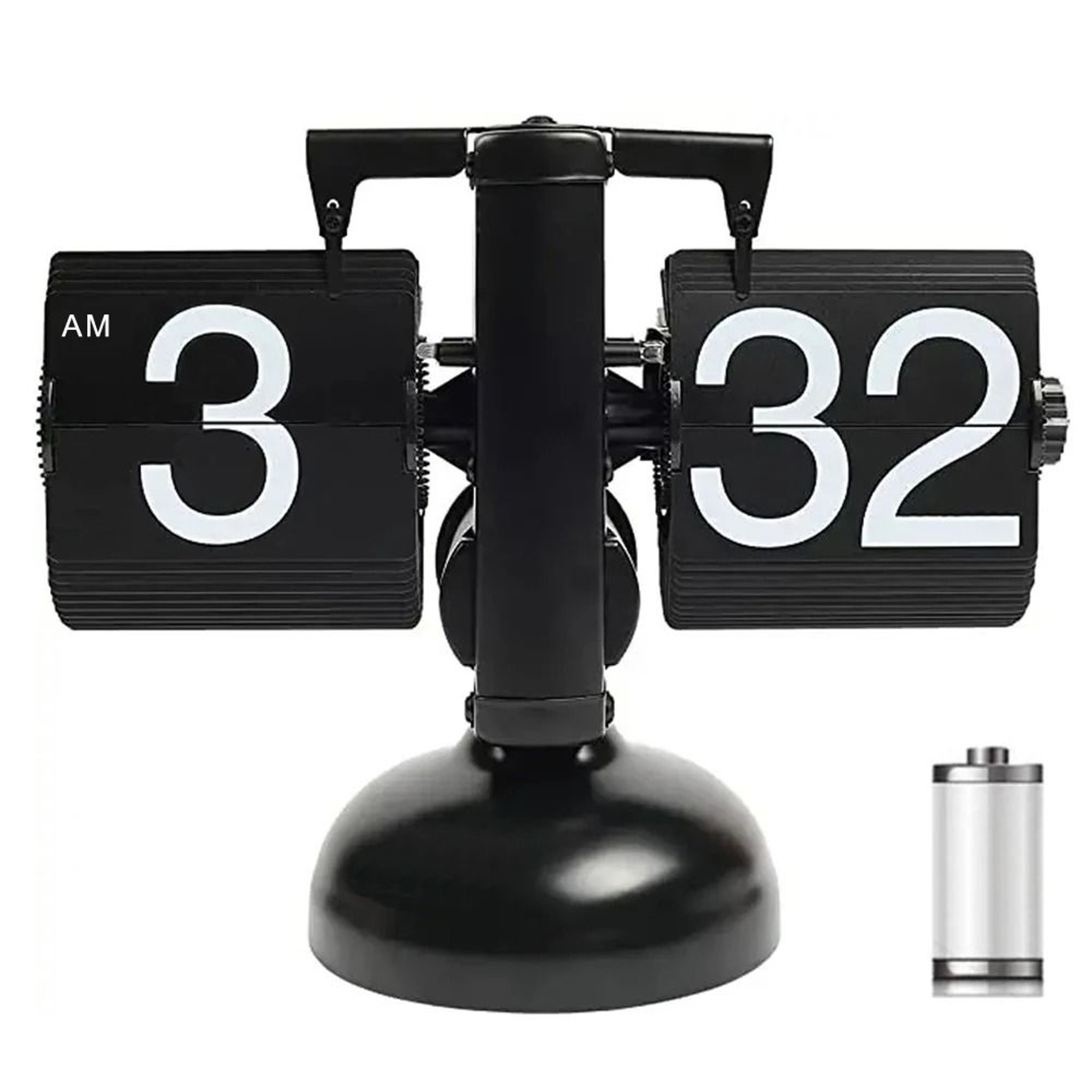 Retro Automatic Flip Table Clock With Large Number Display 10