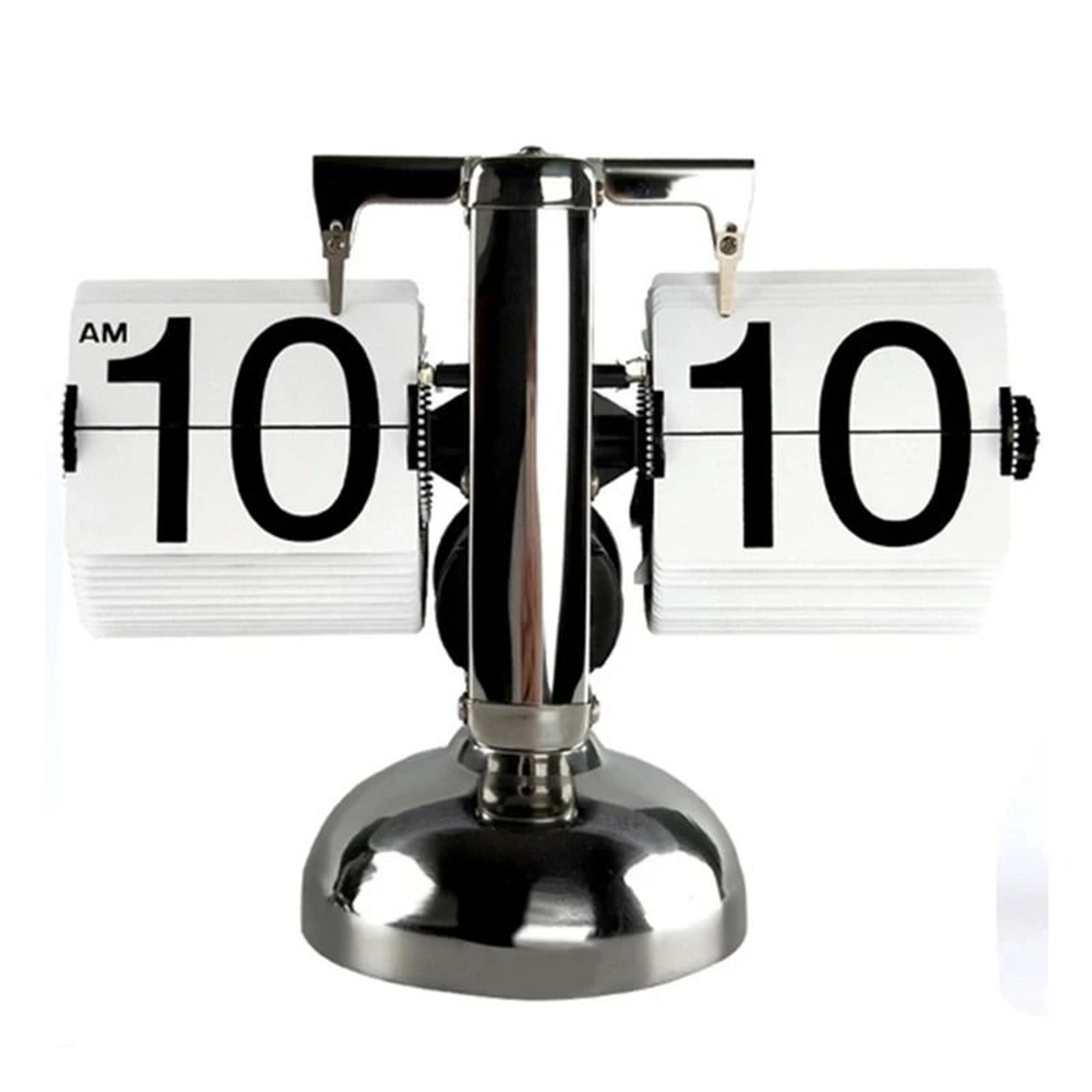 European Retro Automatic Flip Desk Clock With Mechanical Page Turning 7