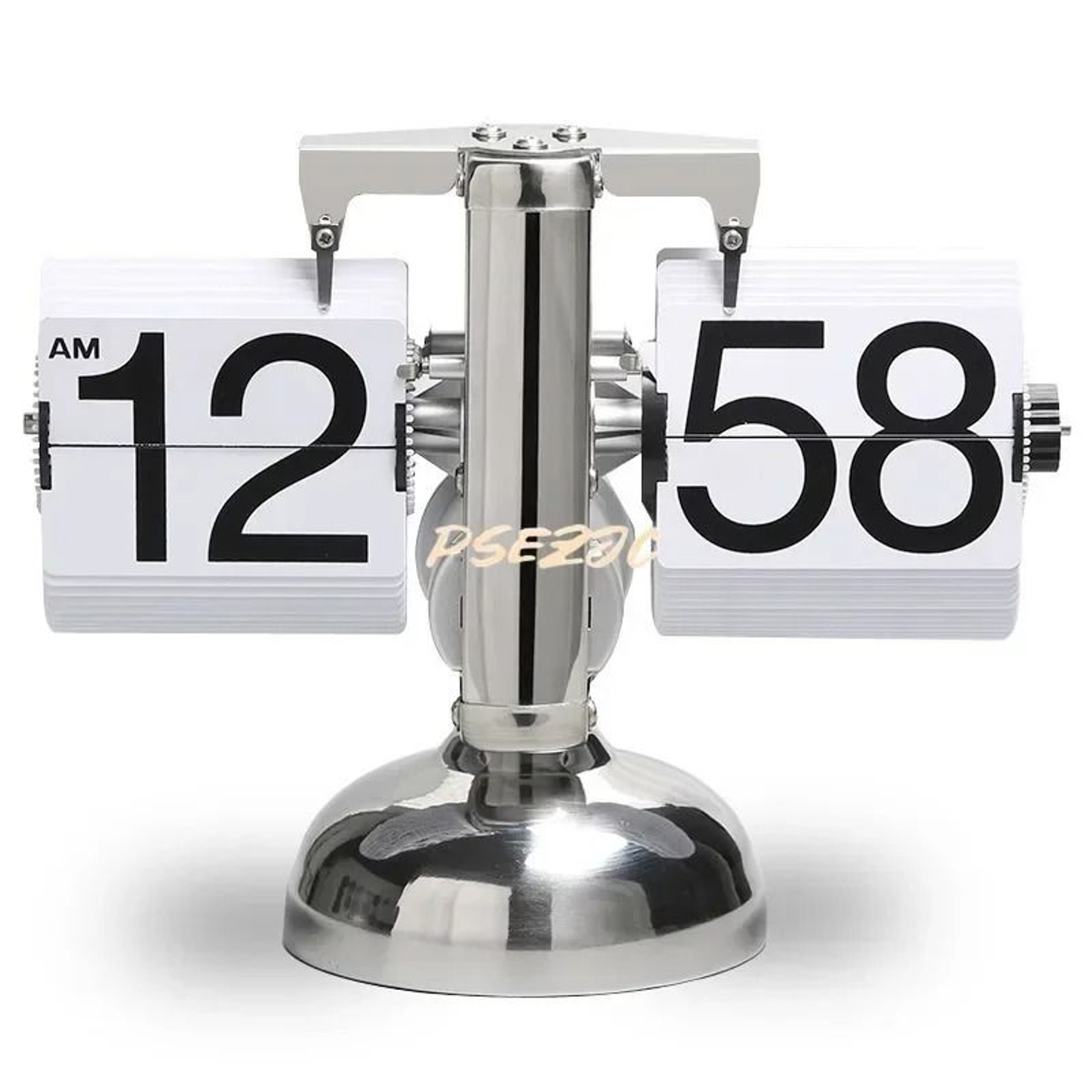 Nordic Retro Automatic Flip Desk Clock With Large Number Display 5