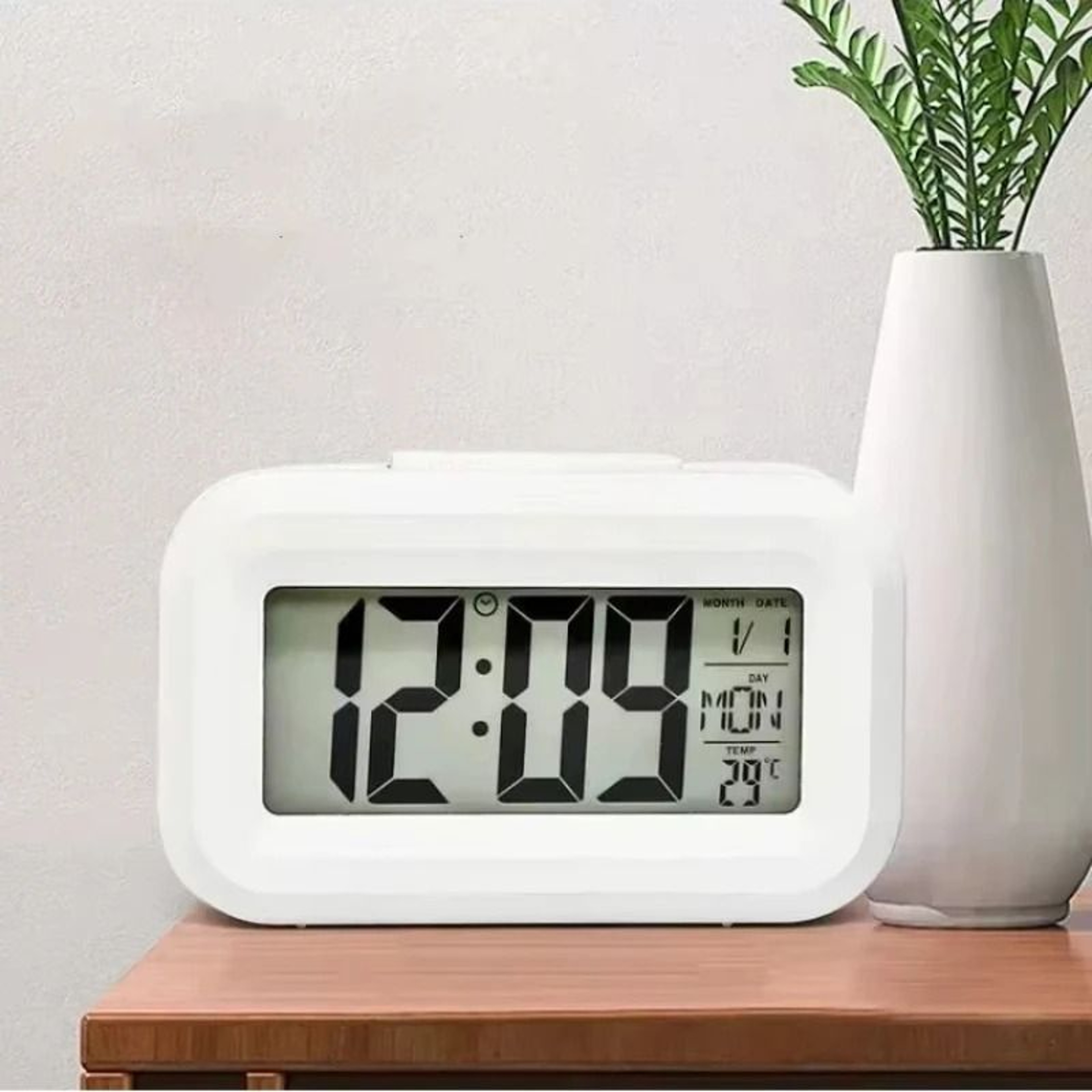 Mini Digital Student Alarm Clock With Timer Temperature And Snooze 5