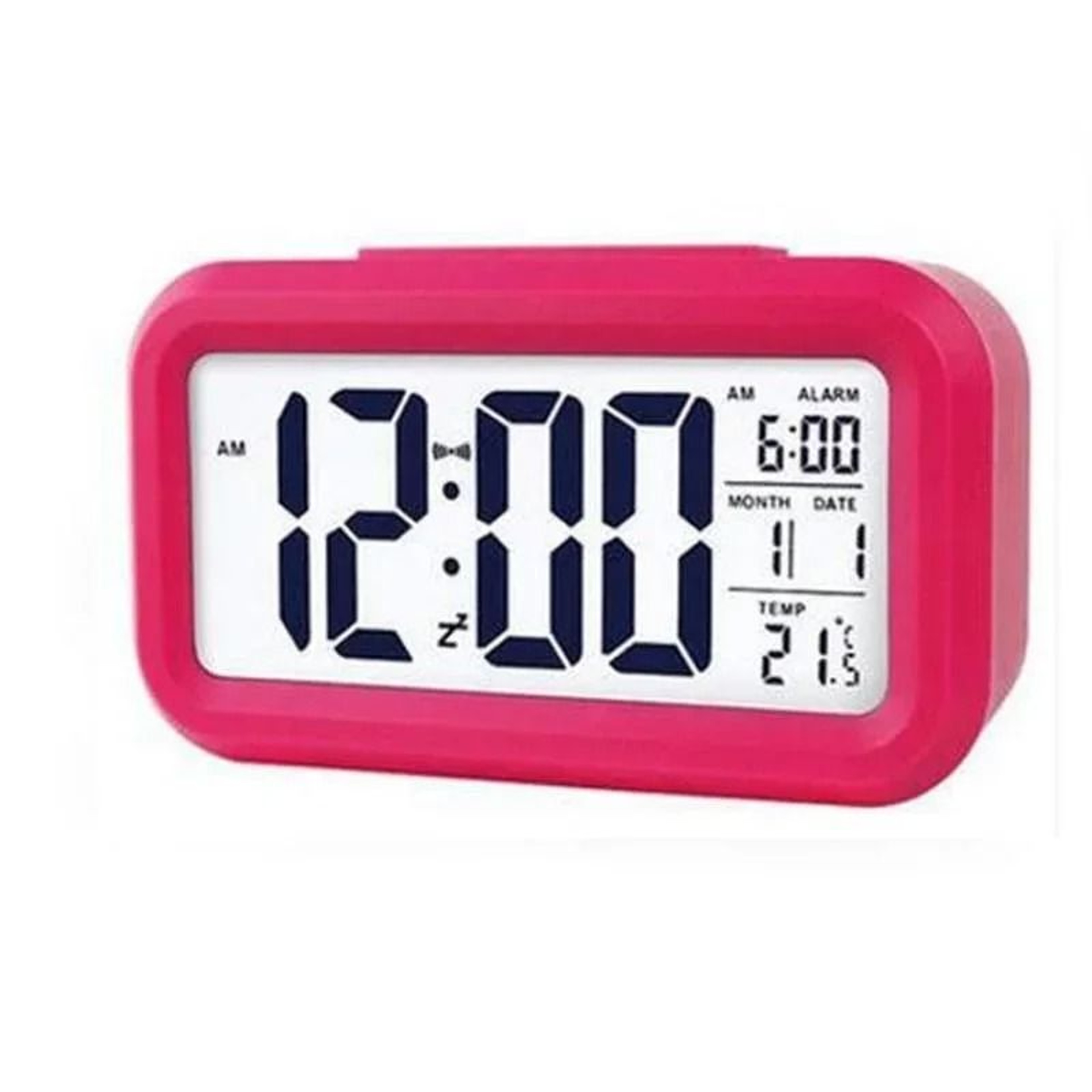 Multifunction Digital Alarm Clock With LCD Calendar And Temperature Display 4