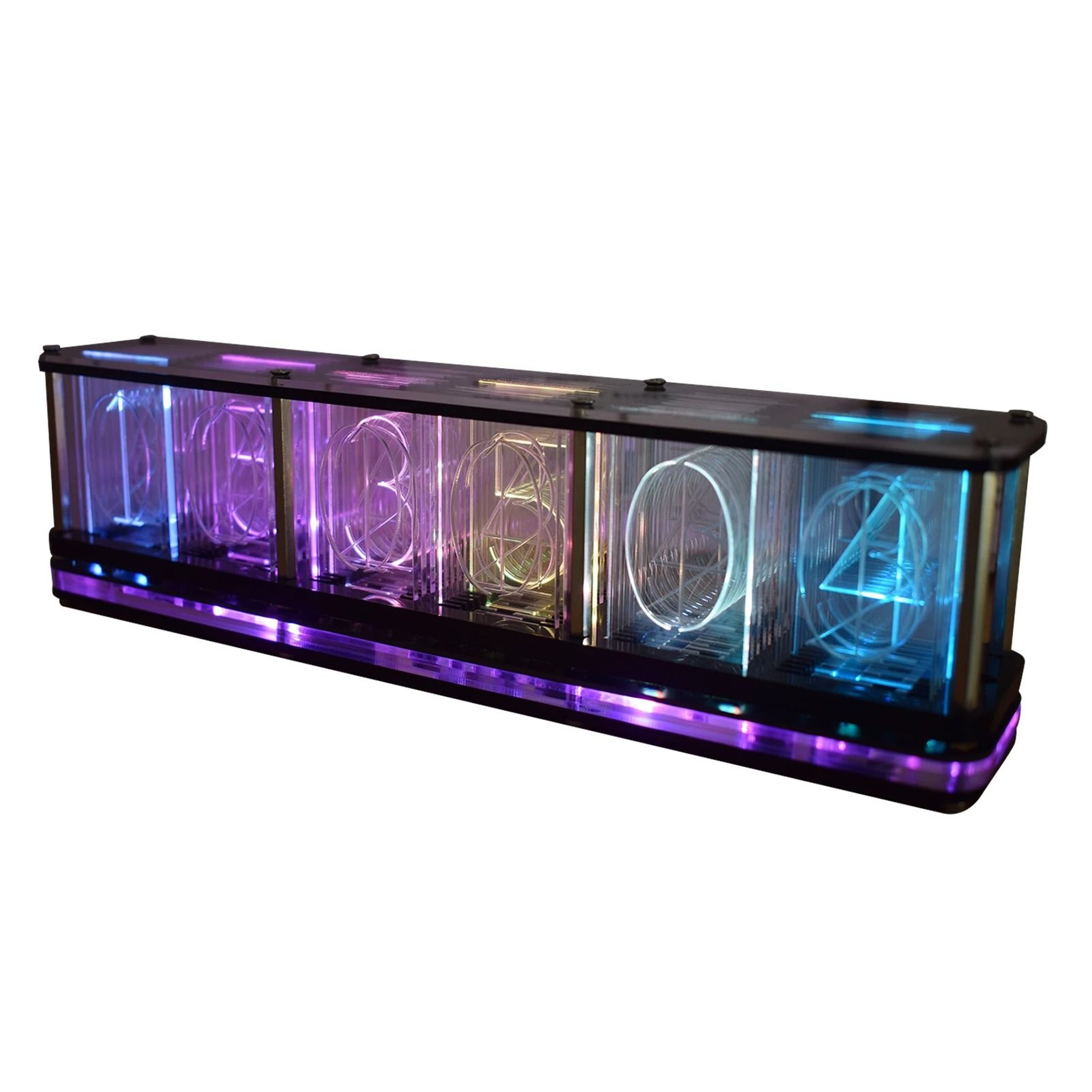 DS3231 DIY LED Alarm Clock With RGB Display And Music Spectrum 1