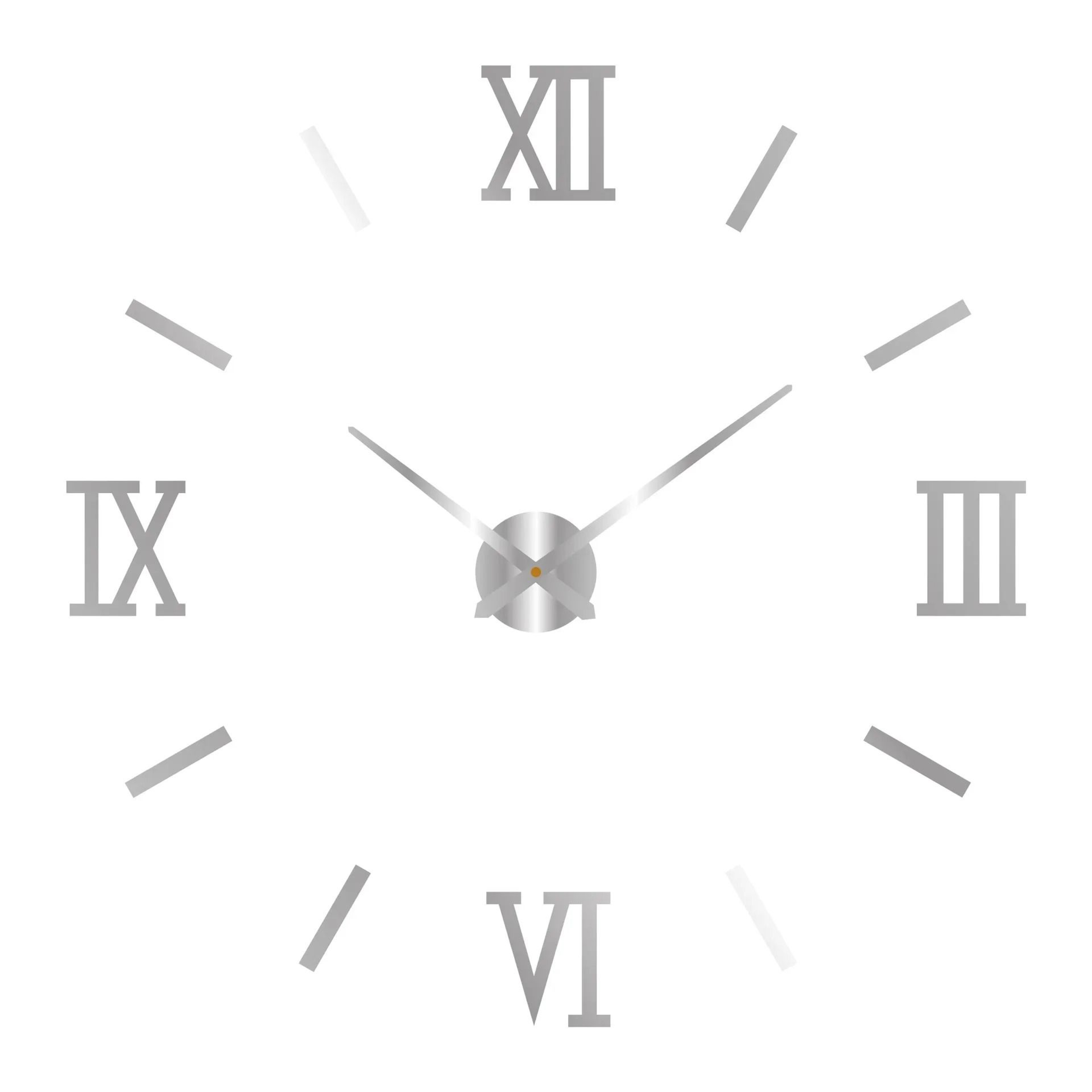Large 3D Wall Clock With Luminous DIY Numbers And Silent Movement 23