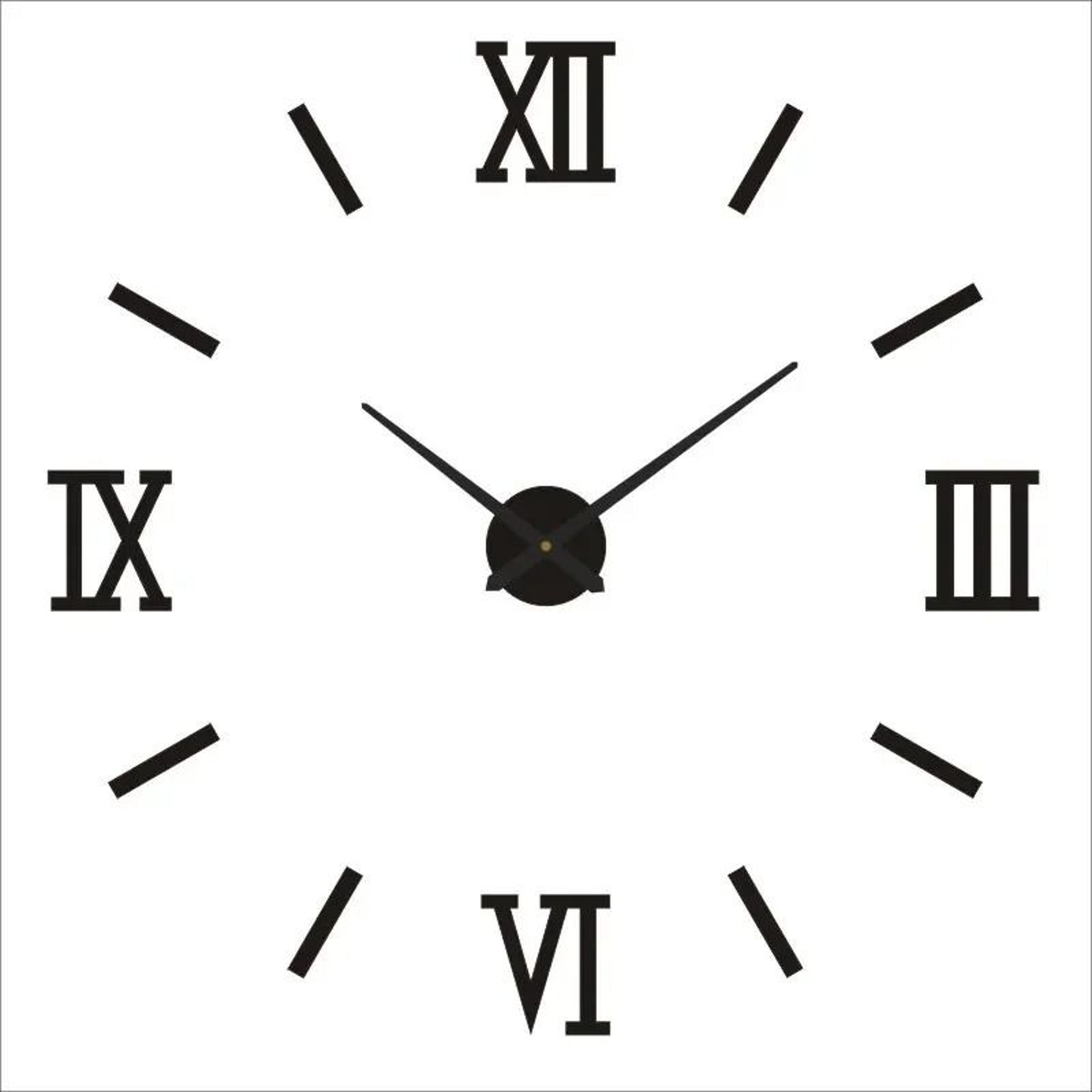 Large 3D Wall Clock With Luminous DIY Numbers And Silent Movement 22