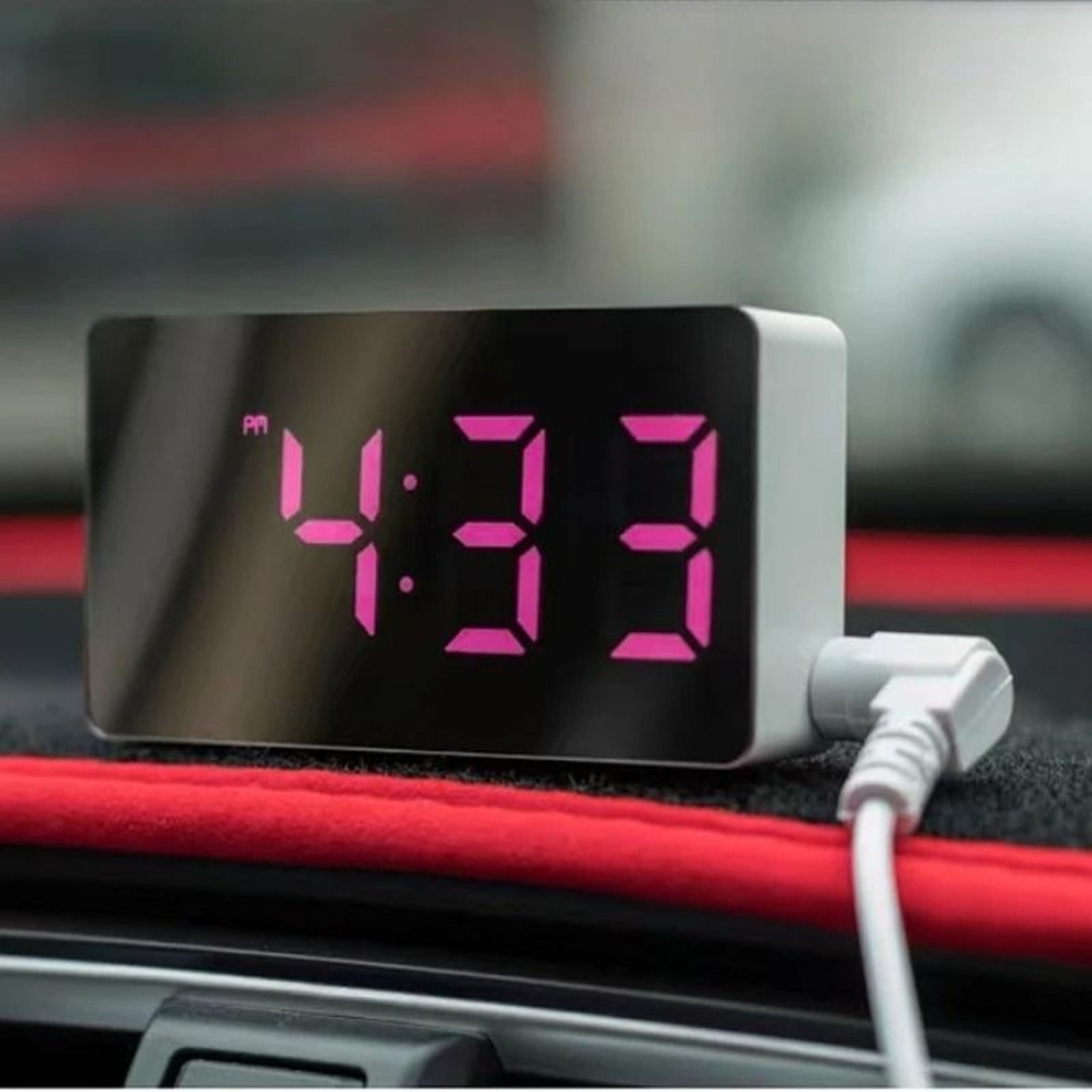 Smart Voice Control Alarm Clock With Temperature Display And Dual Alarms 8