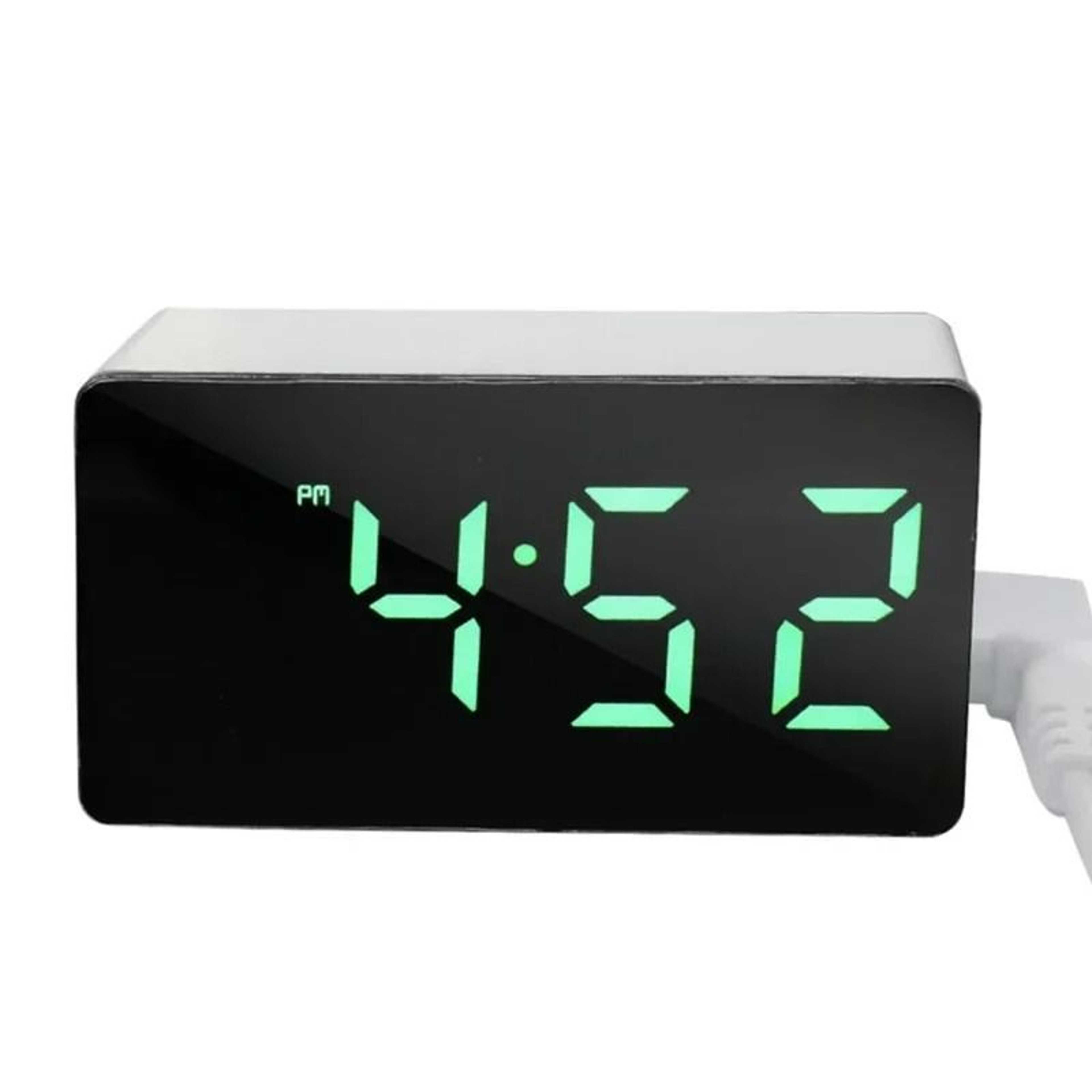 Smart Voice Control Alarm Clock With Temperature Display And Dual Alarms 1