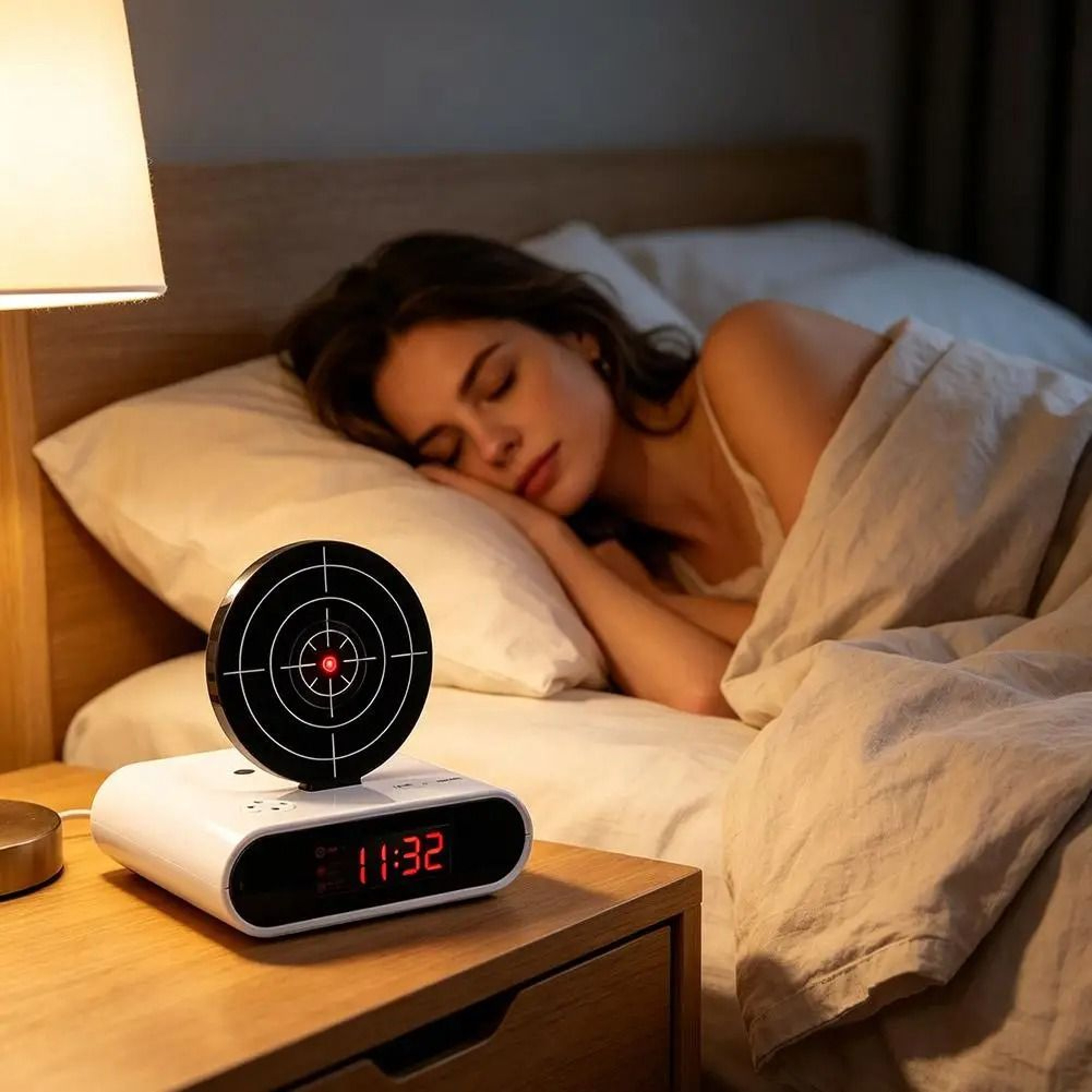 Interactive Target Digital Alarm Clock For Heavy Sleepers 4