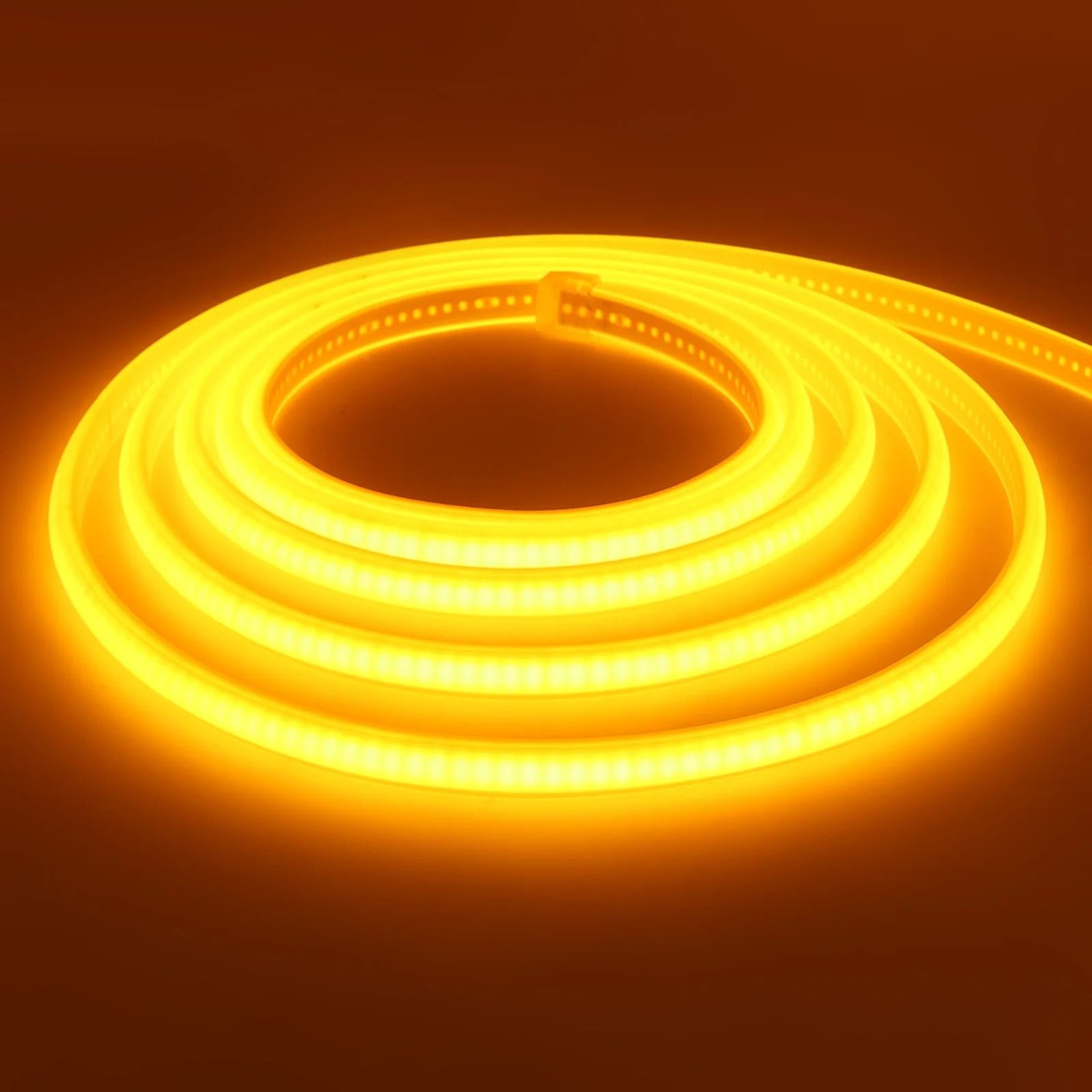 220V Waterproof COB LED Strip Flexible Neon Ribbon Light 9