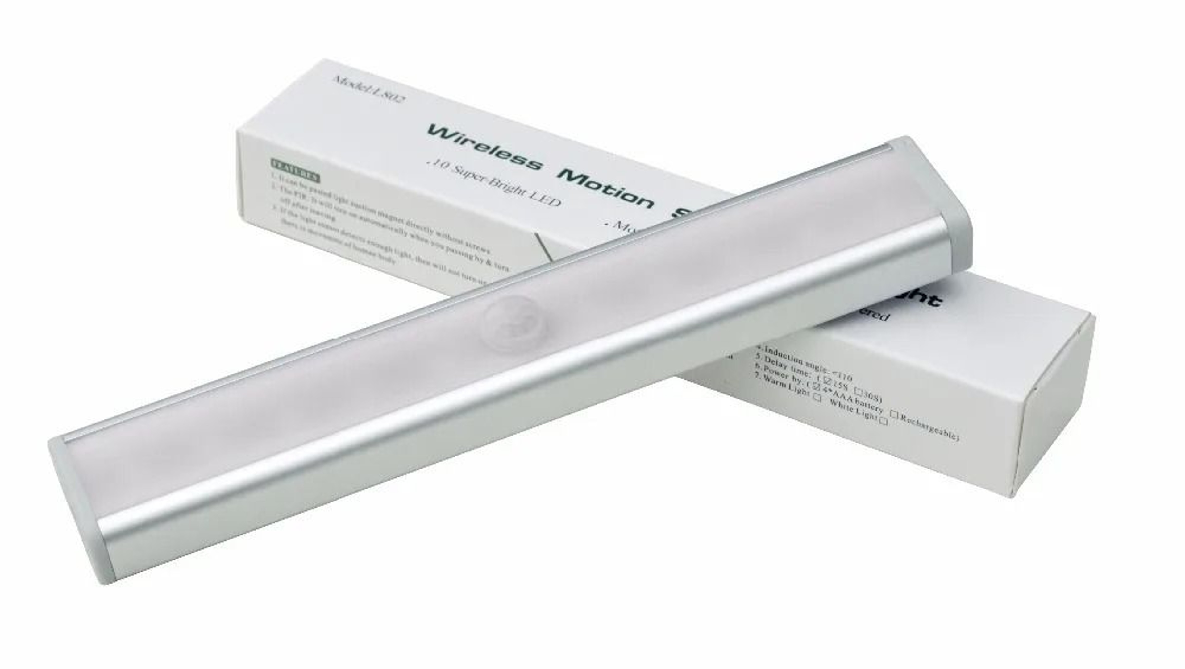 10 LED Motion Sensor Closet Light Battery Powered Wireless Lamp 4