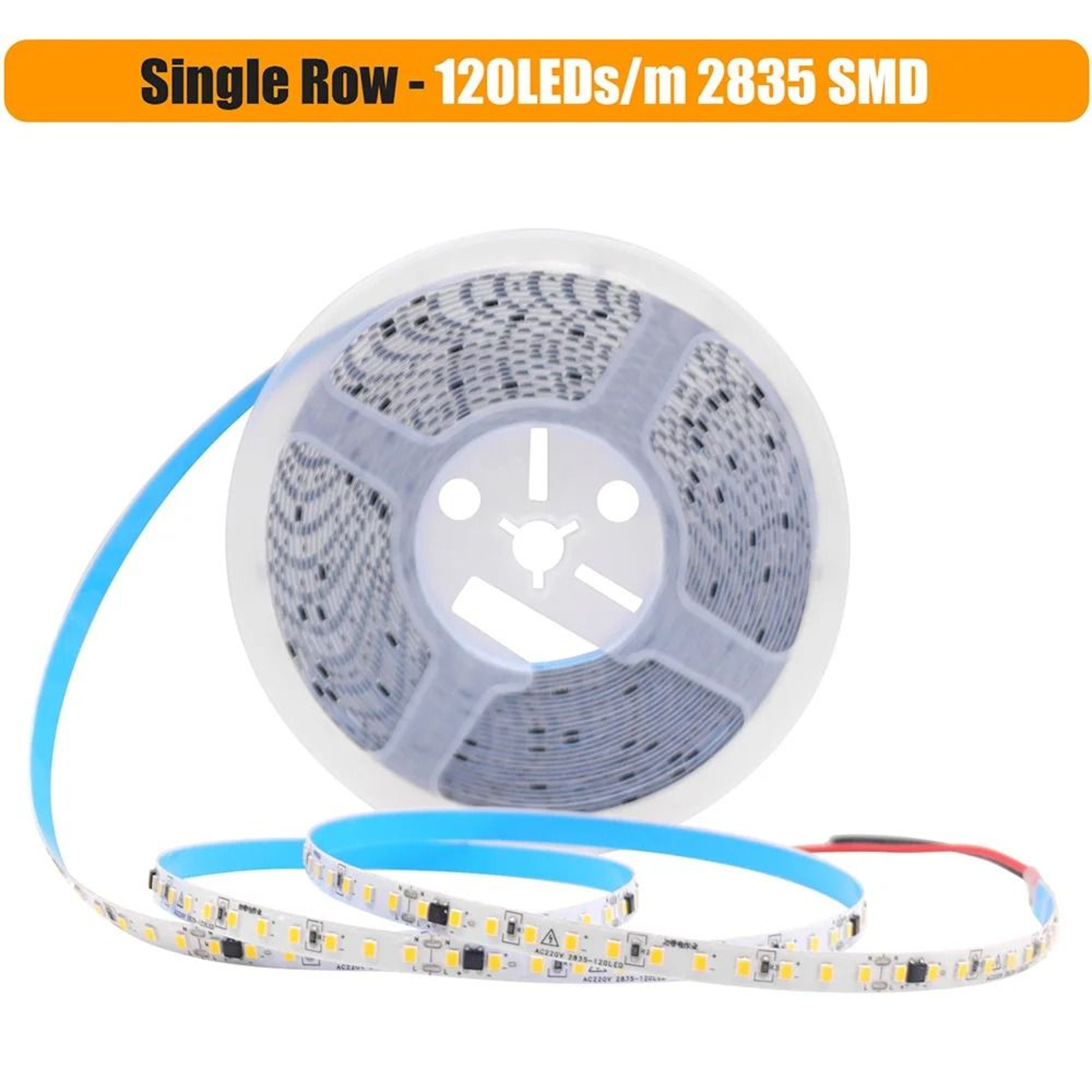 220V Waterproof LED Strip Light 120240LED Flexible Ribbon 1