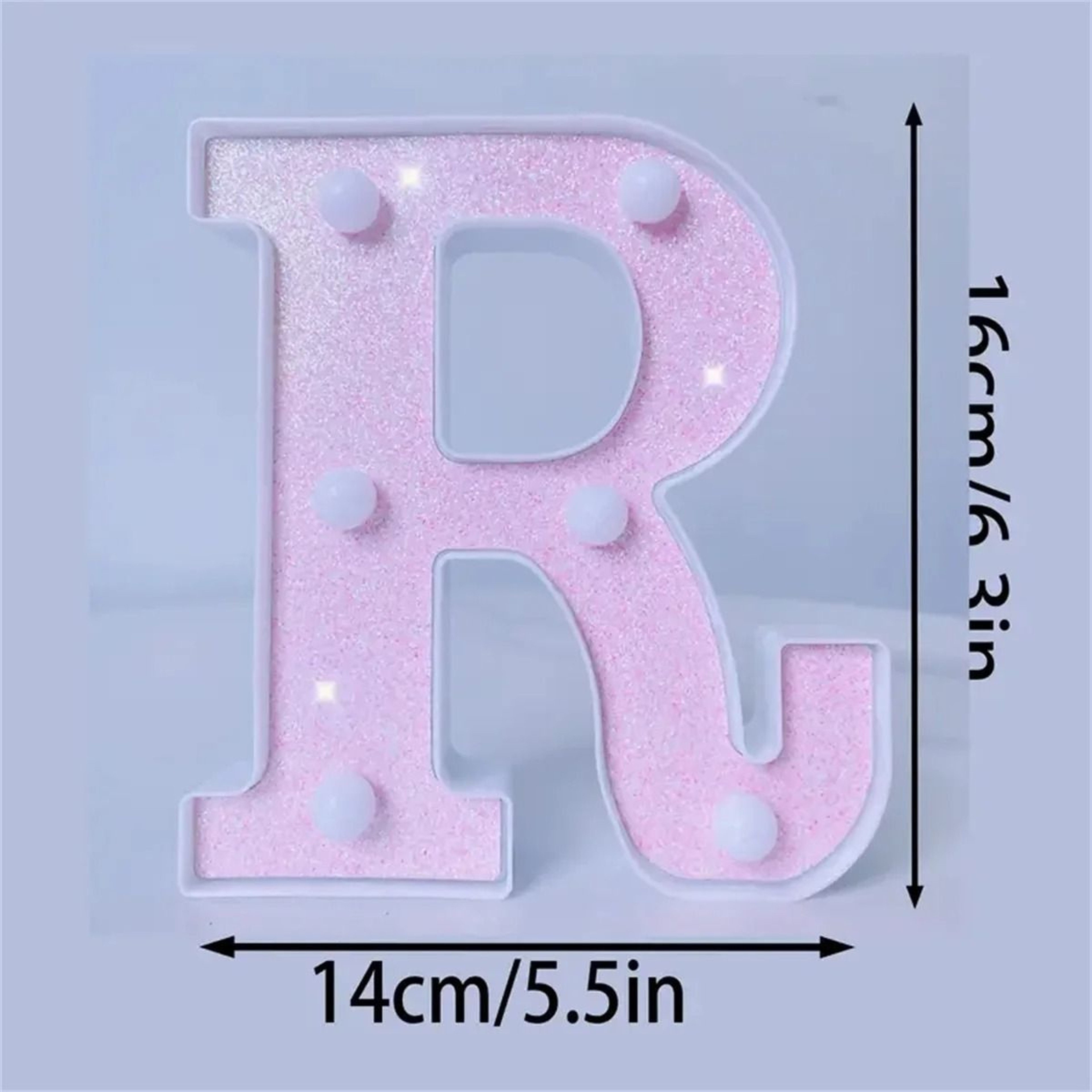 Pink LED Letter And Number Lights For Parties And Romantic Decor 17