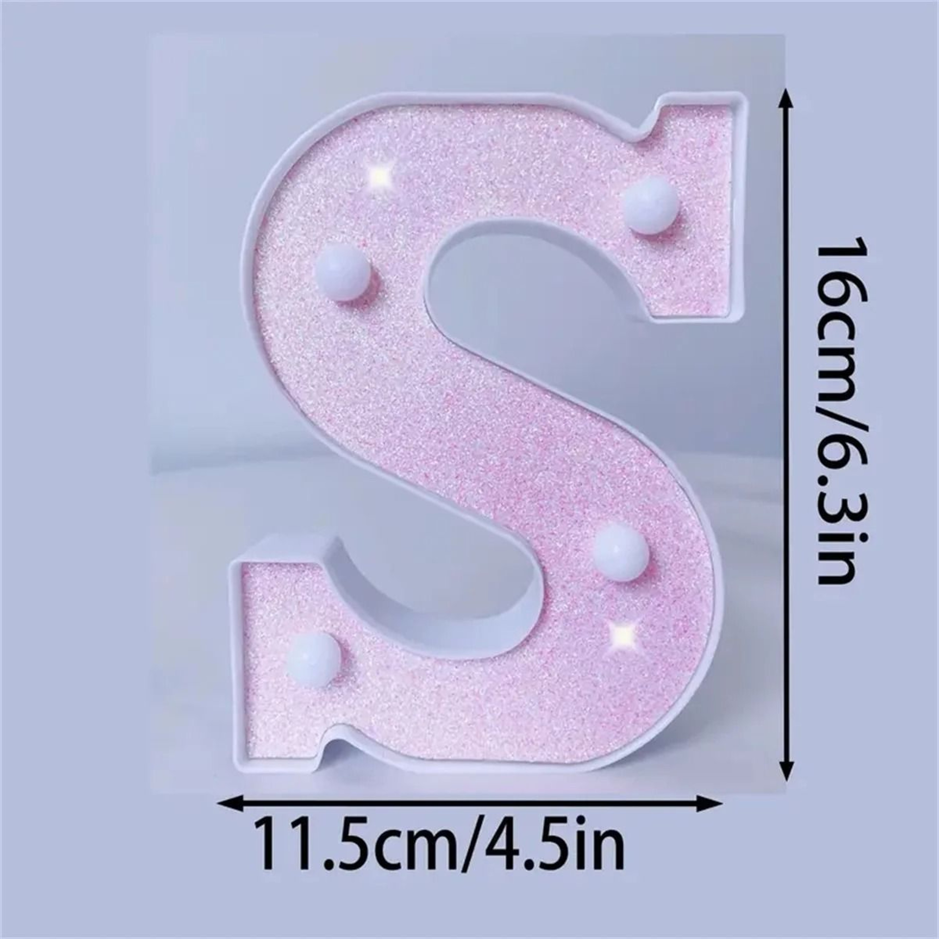 Pink LED Letter And Number Lights For Parties And Romantic Decor 18
