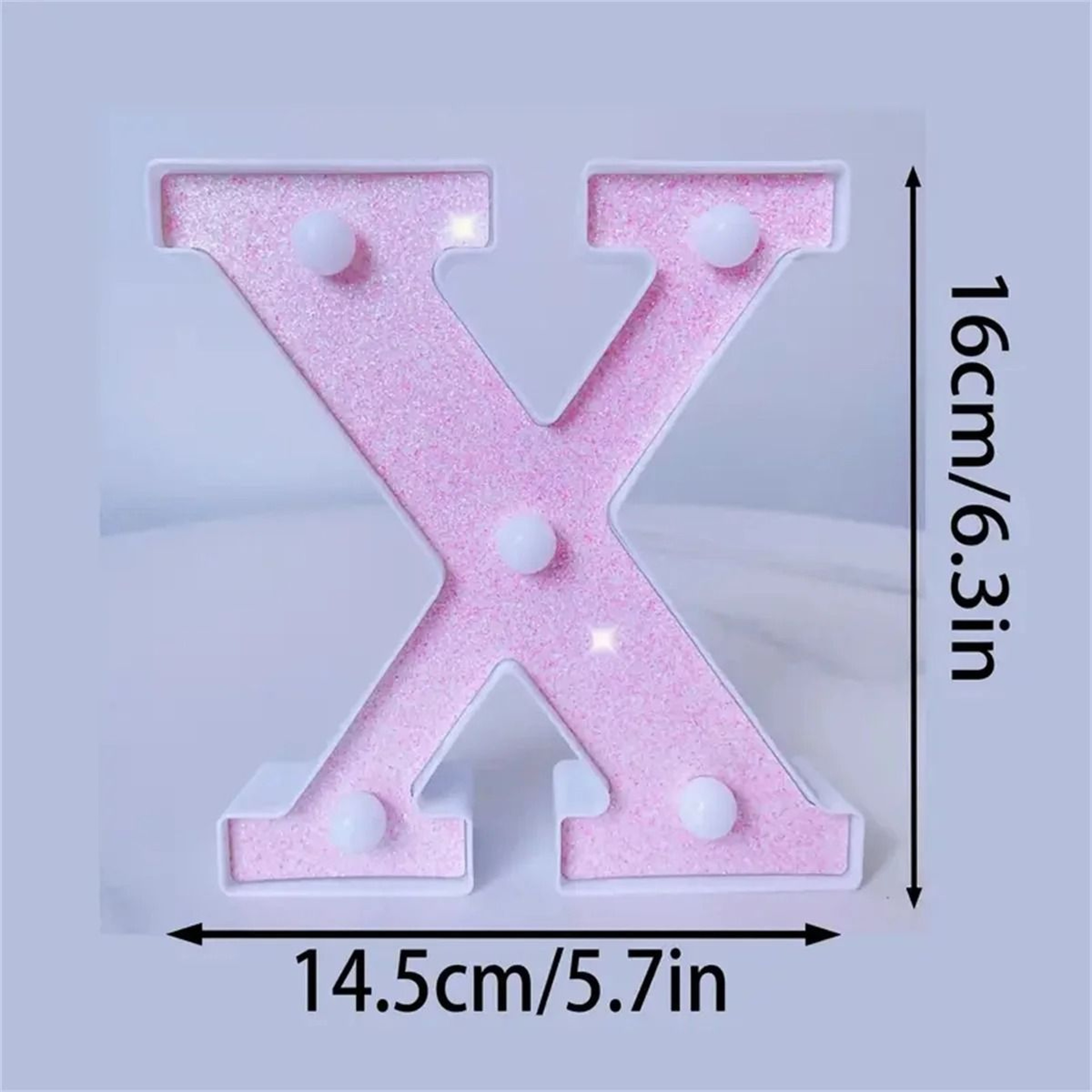 Pink LED Letter And Number Lights For Parties And Romantic Decor 23