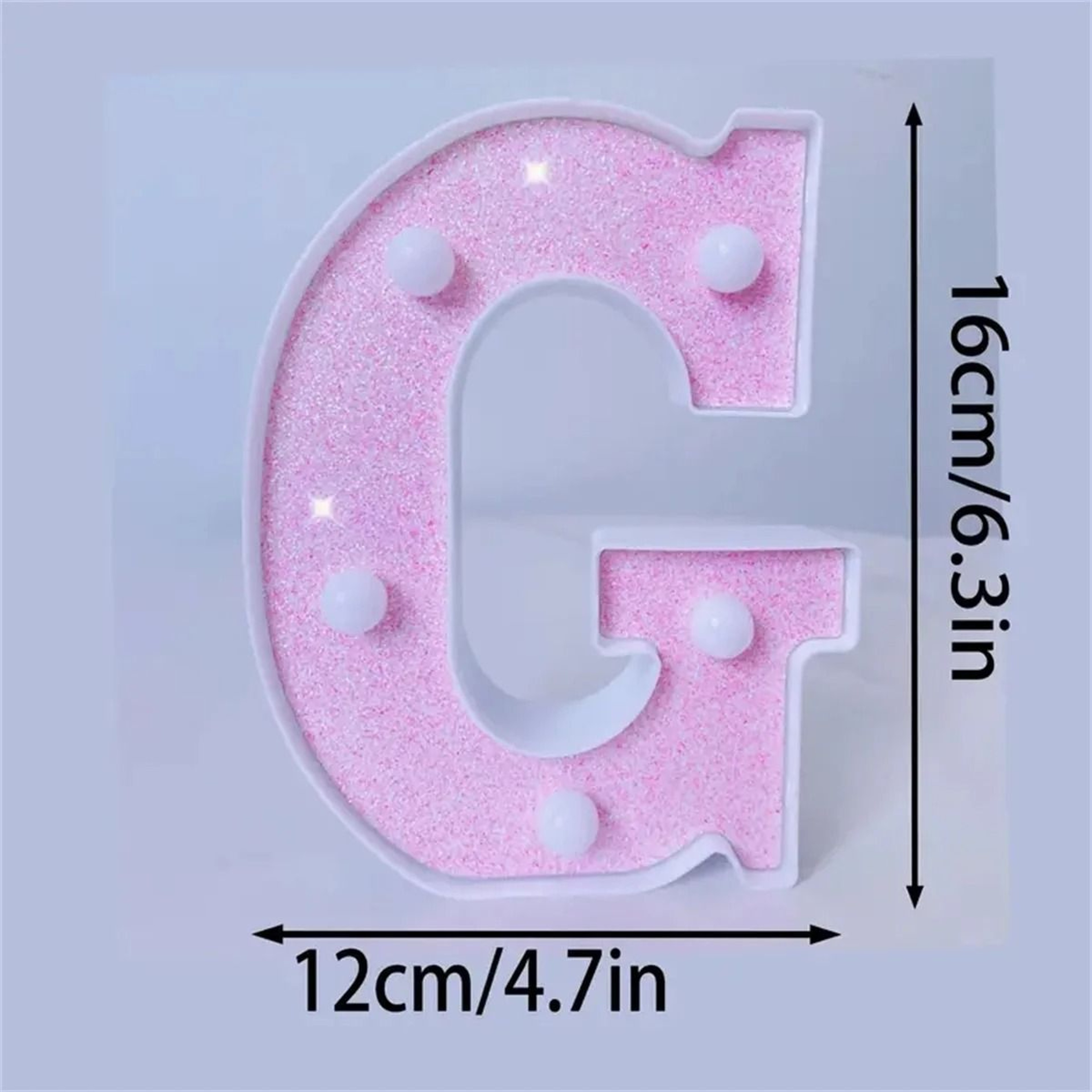 Pink LED Letter And Number Lights For Parties And Romantic Decor 6