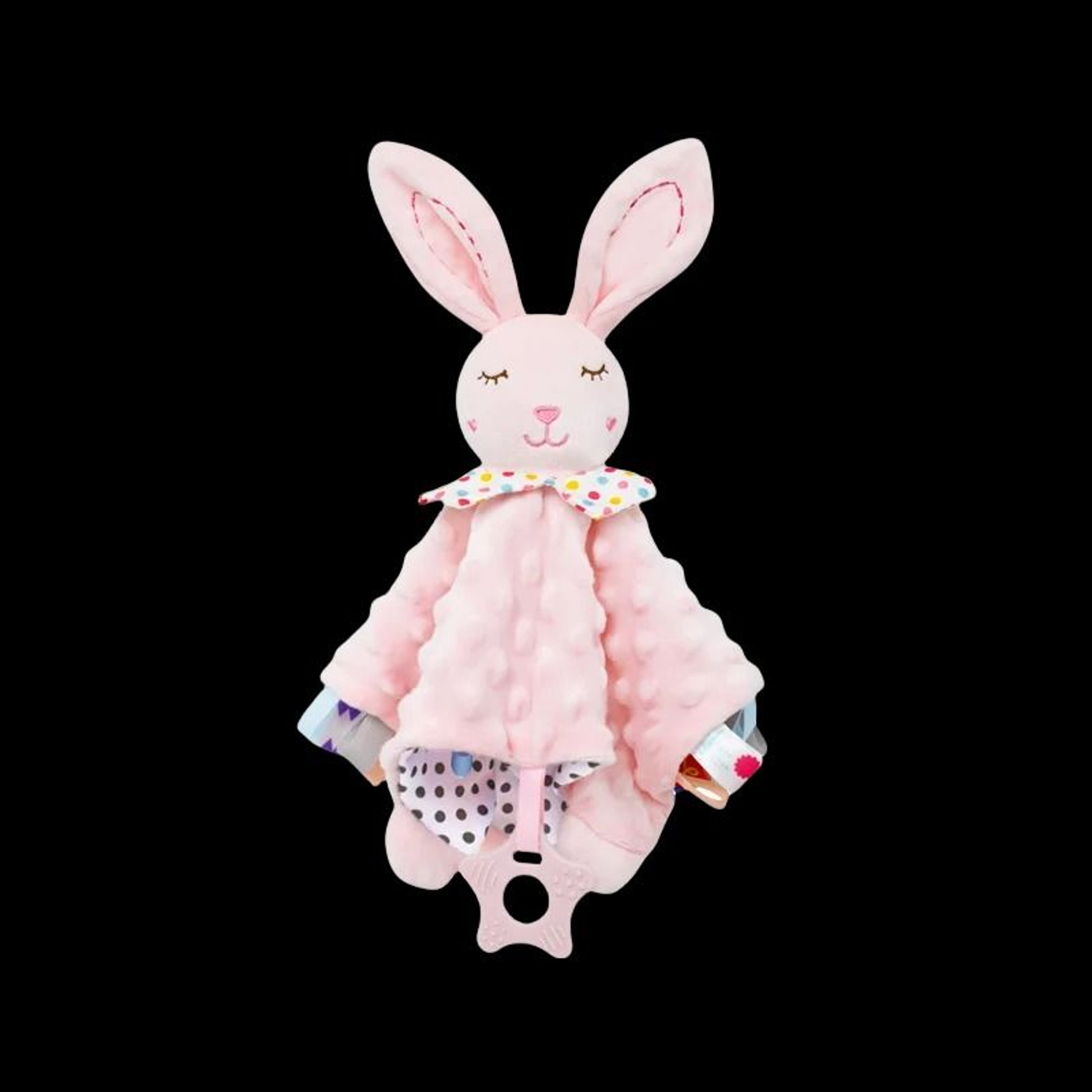 Personalized Minky Baby Blanket And Bunny Comforter Set 17