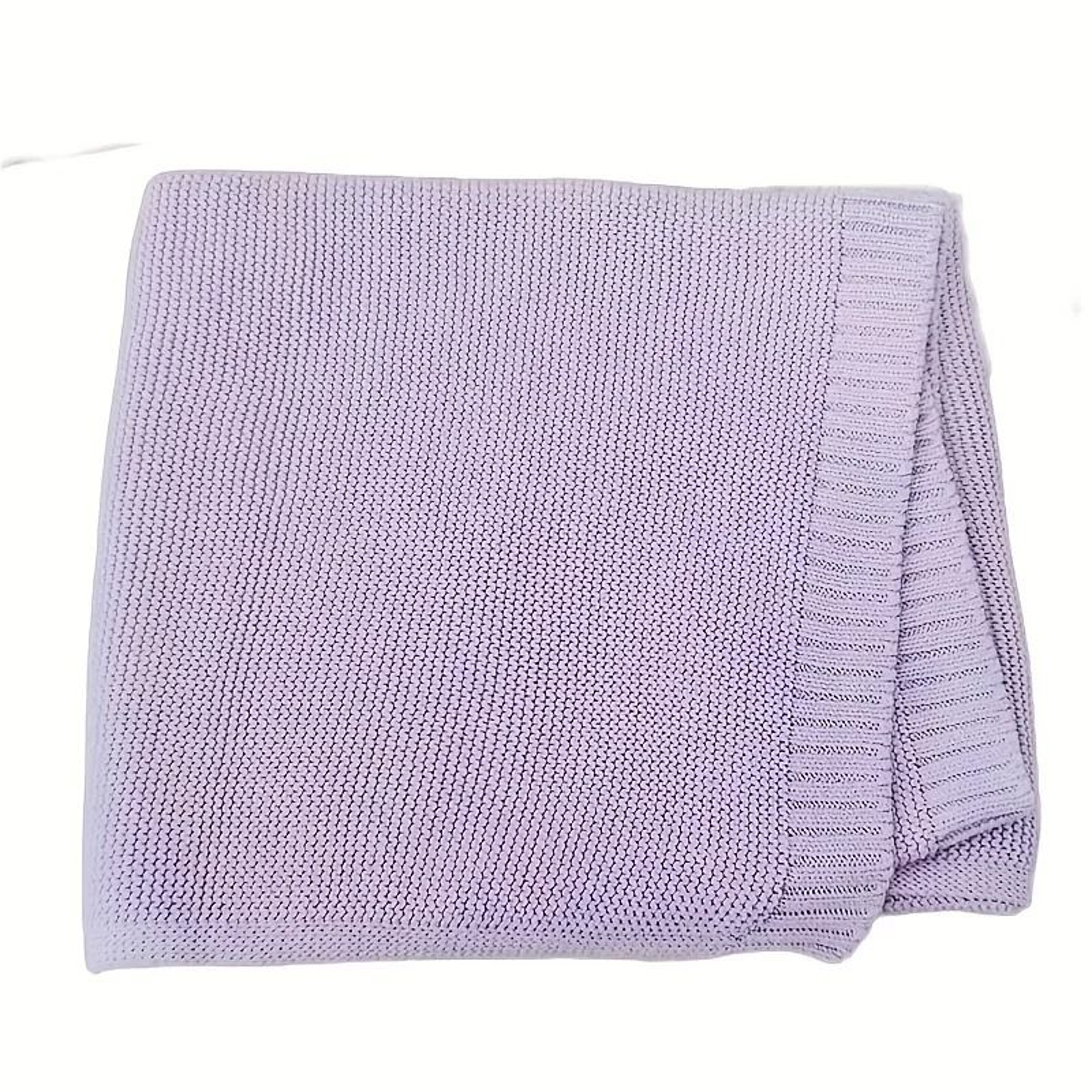 Personalized Organic Cotton Knit Baby Blanket Custom Name Newborn Wrap 5