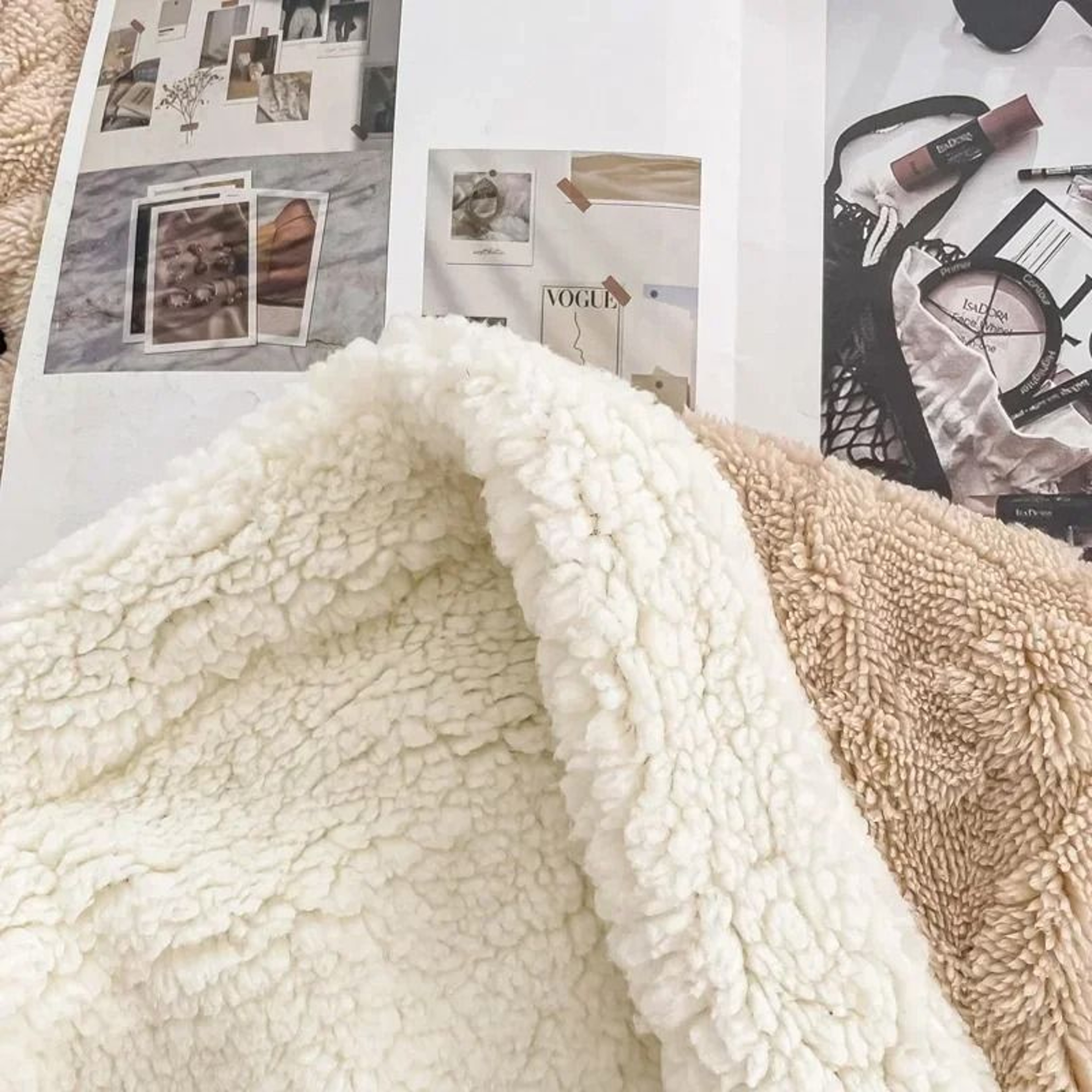 Soft Plaid Winter Fleece Blanket Warm Plush Sofa Bed Throw 13