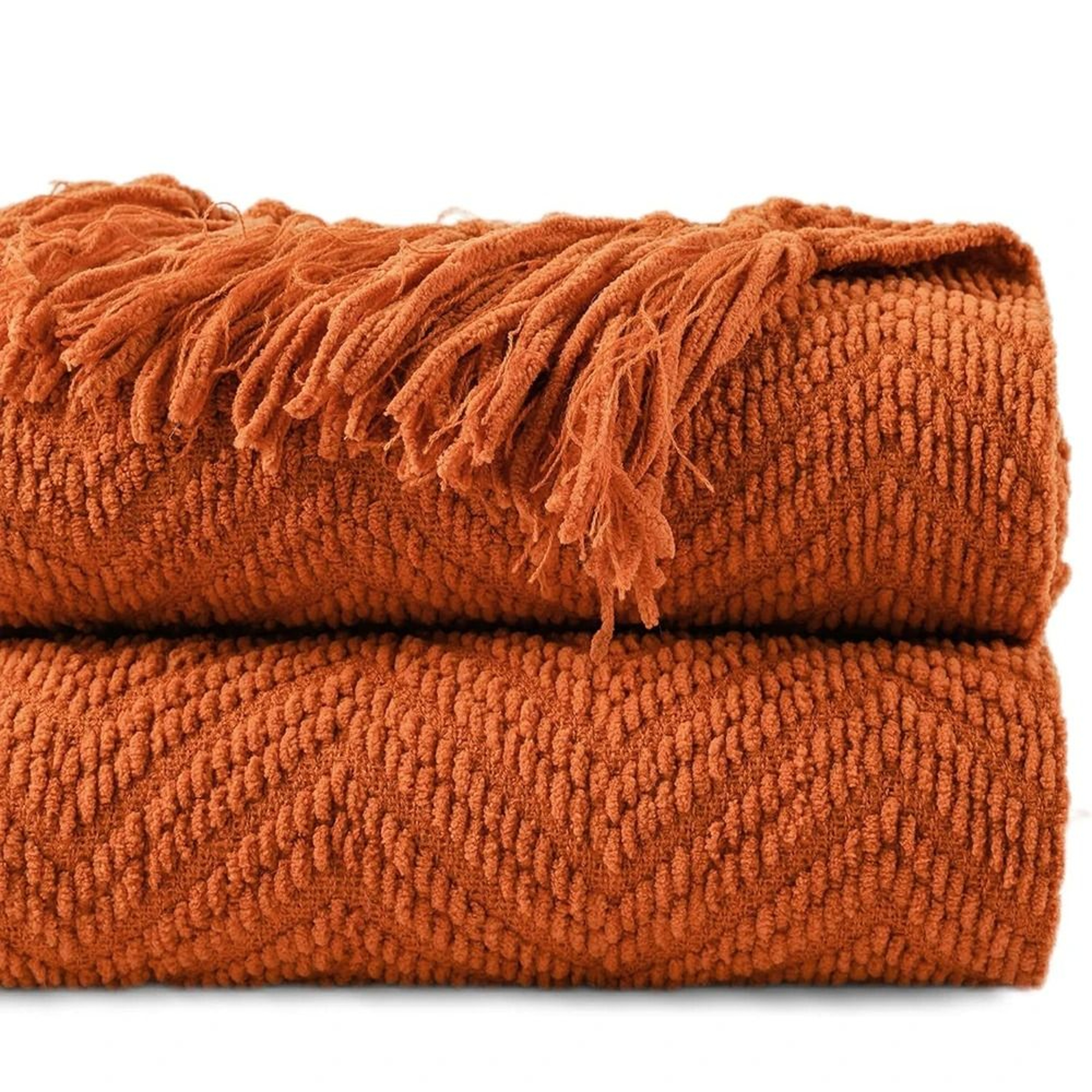 Battilo Chenille Knit Throw Blanket Soft Thick Decorative Sofa Throw 3