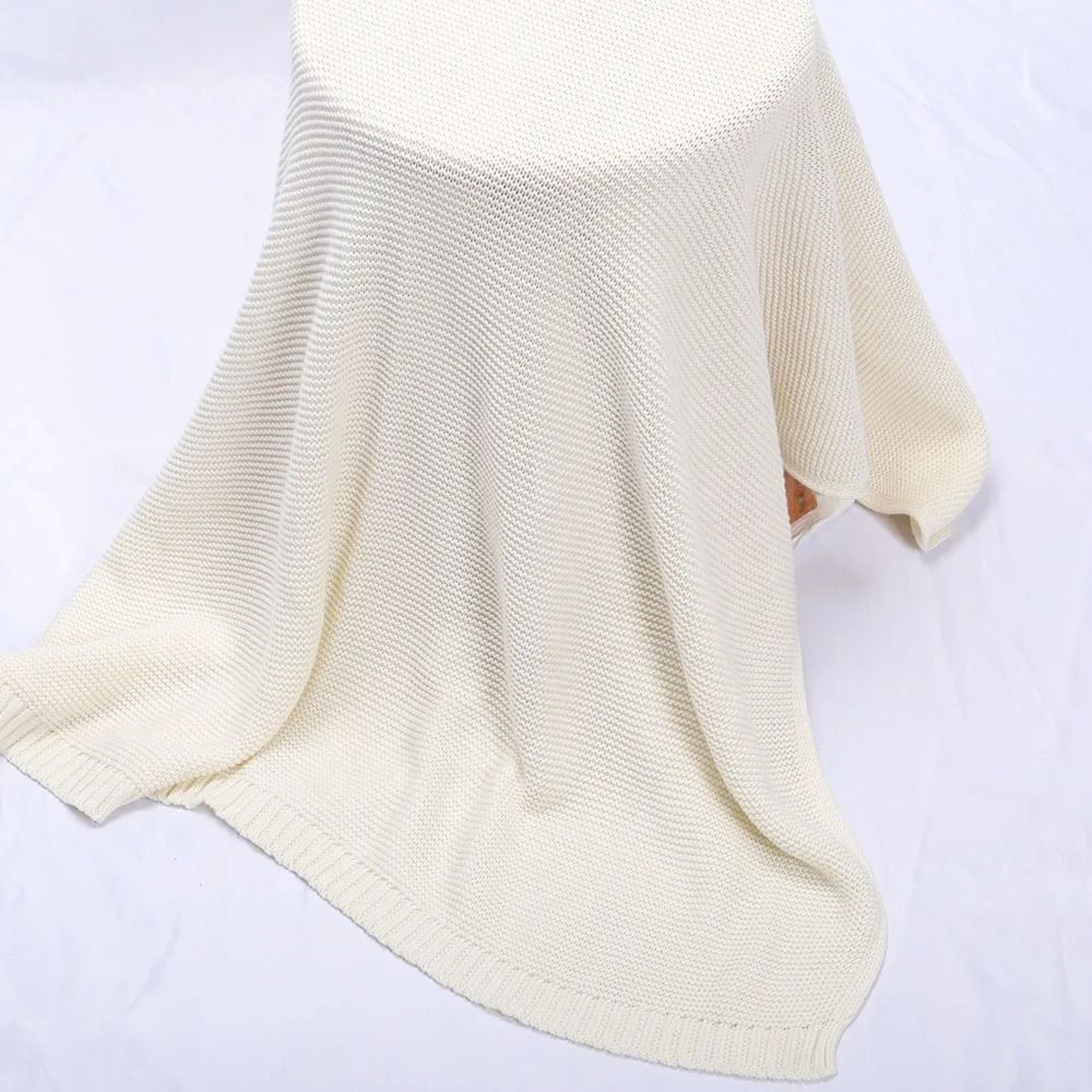 Personalized Knit Baby Blanket Custom Embroidered Name Gift 1