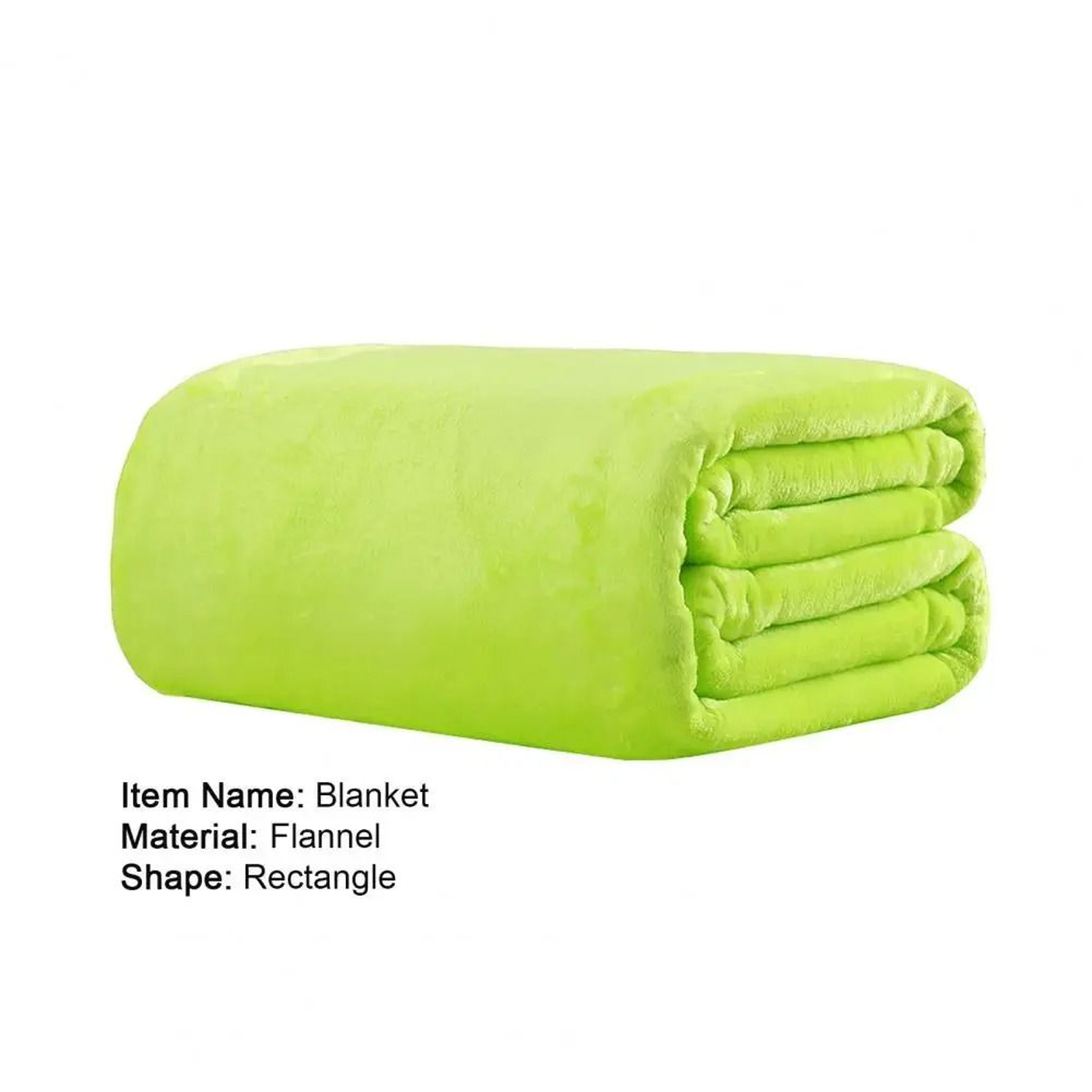 Solid Color Coral Fleece Blanket Soft Warm Sofa And Bed Throw 4