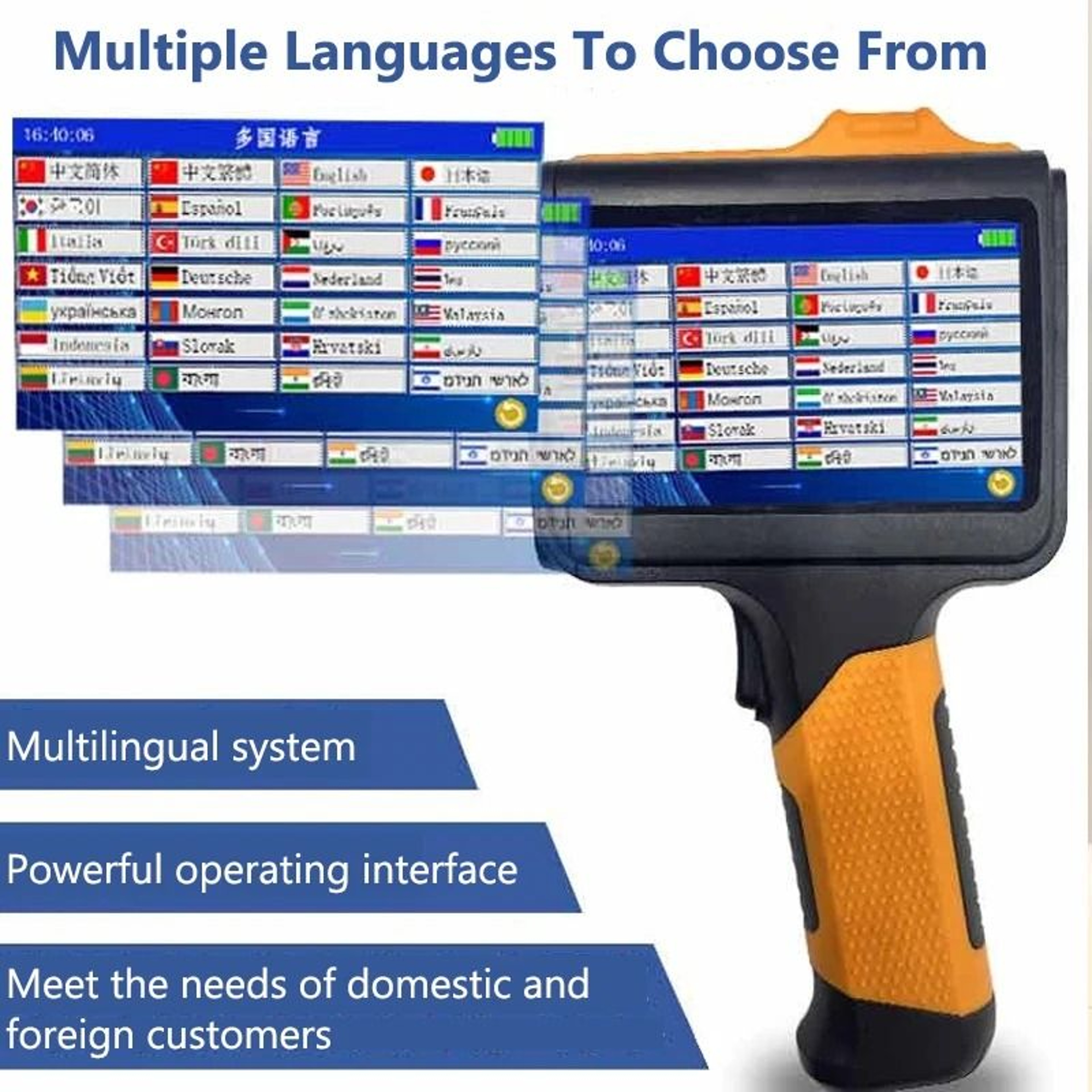 Portable Handheld Inkjet Printer For Expiry Dates And Product Coding 3