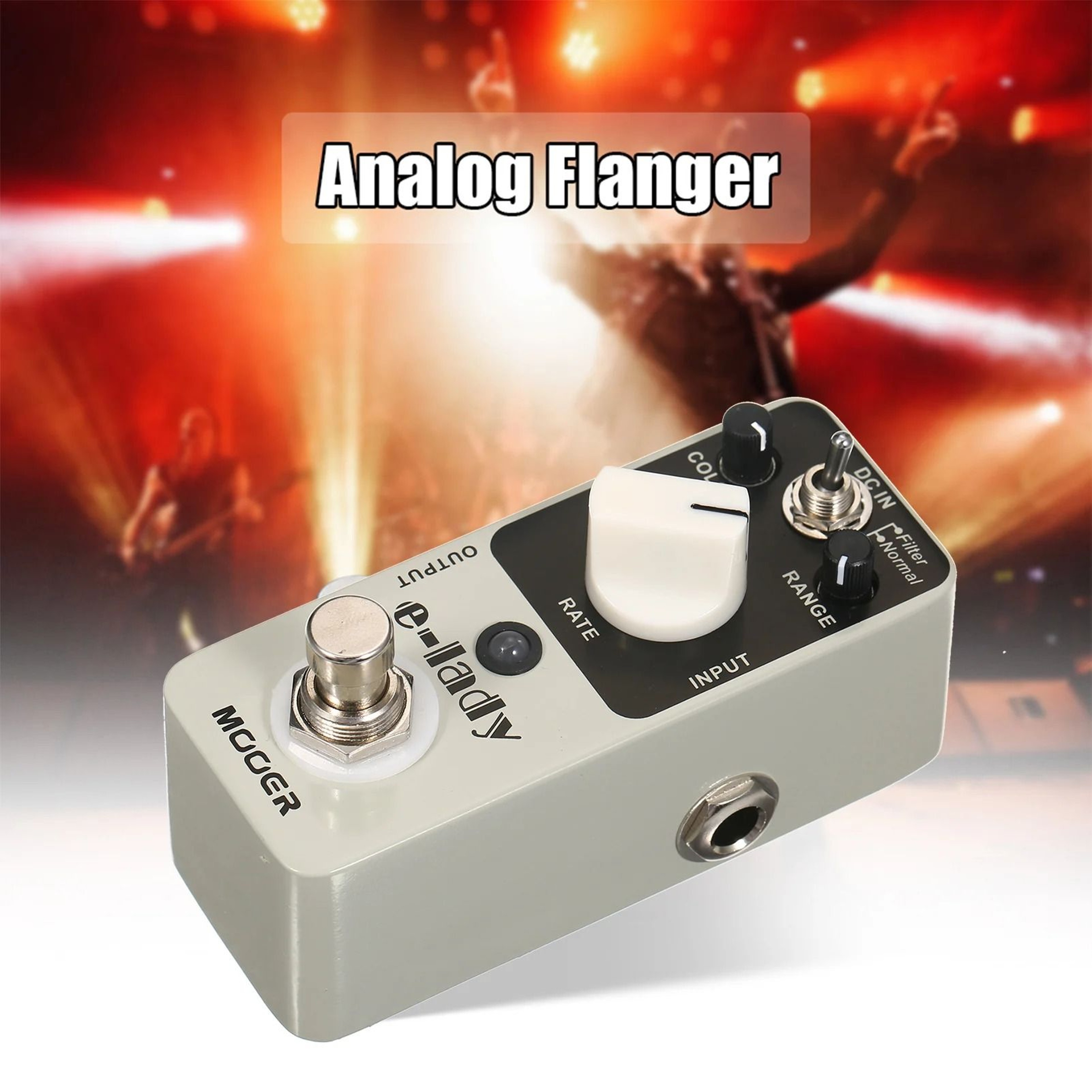 Analog Flanger Guitar Effects Pedal With Dual Modes And True Bypass 2