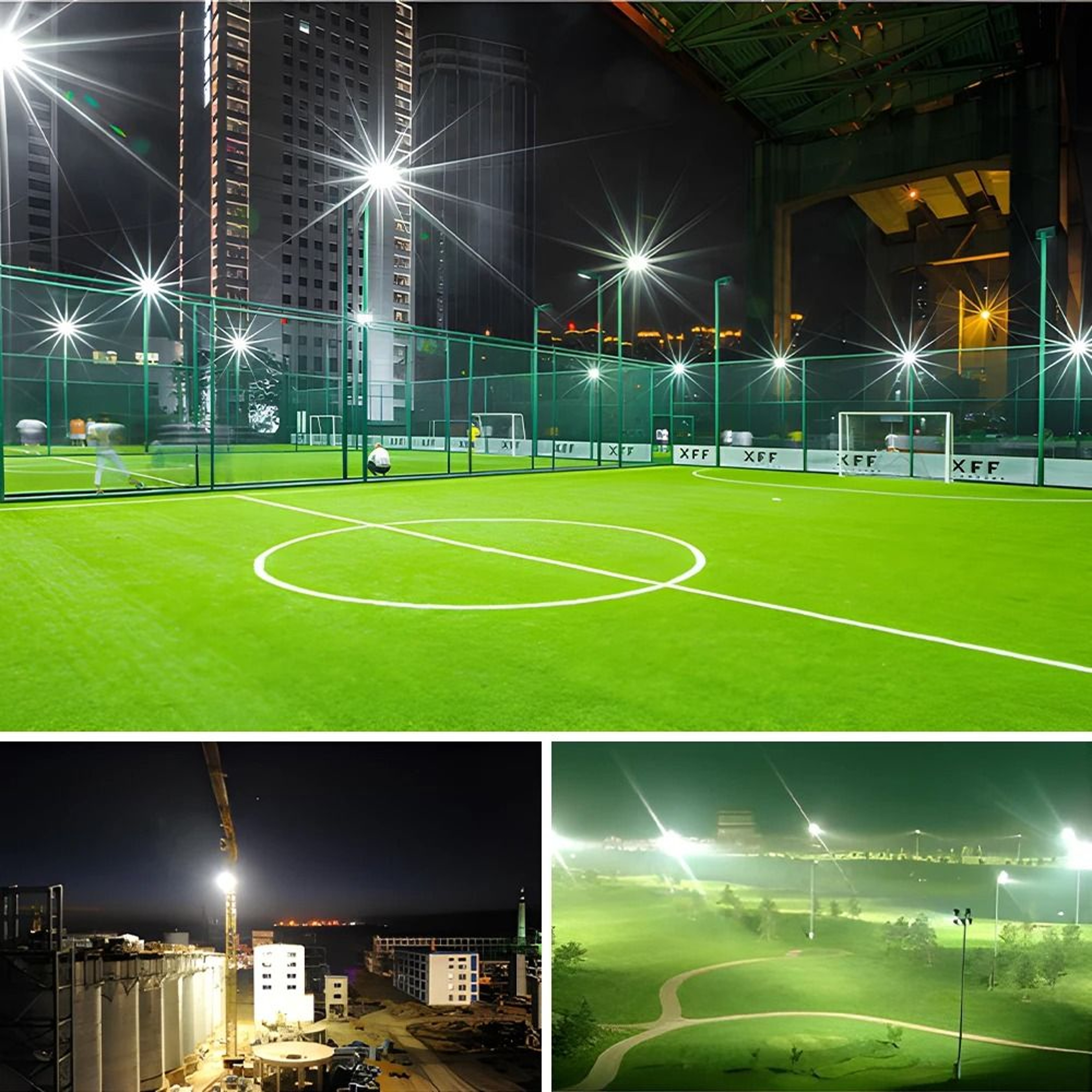 200W 300W Waterproof Outdoor LED Floodlight For Garden And Stadium 0