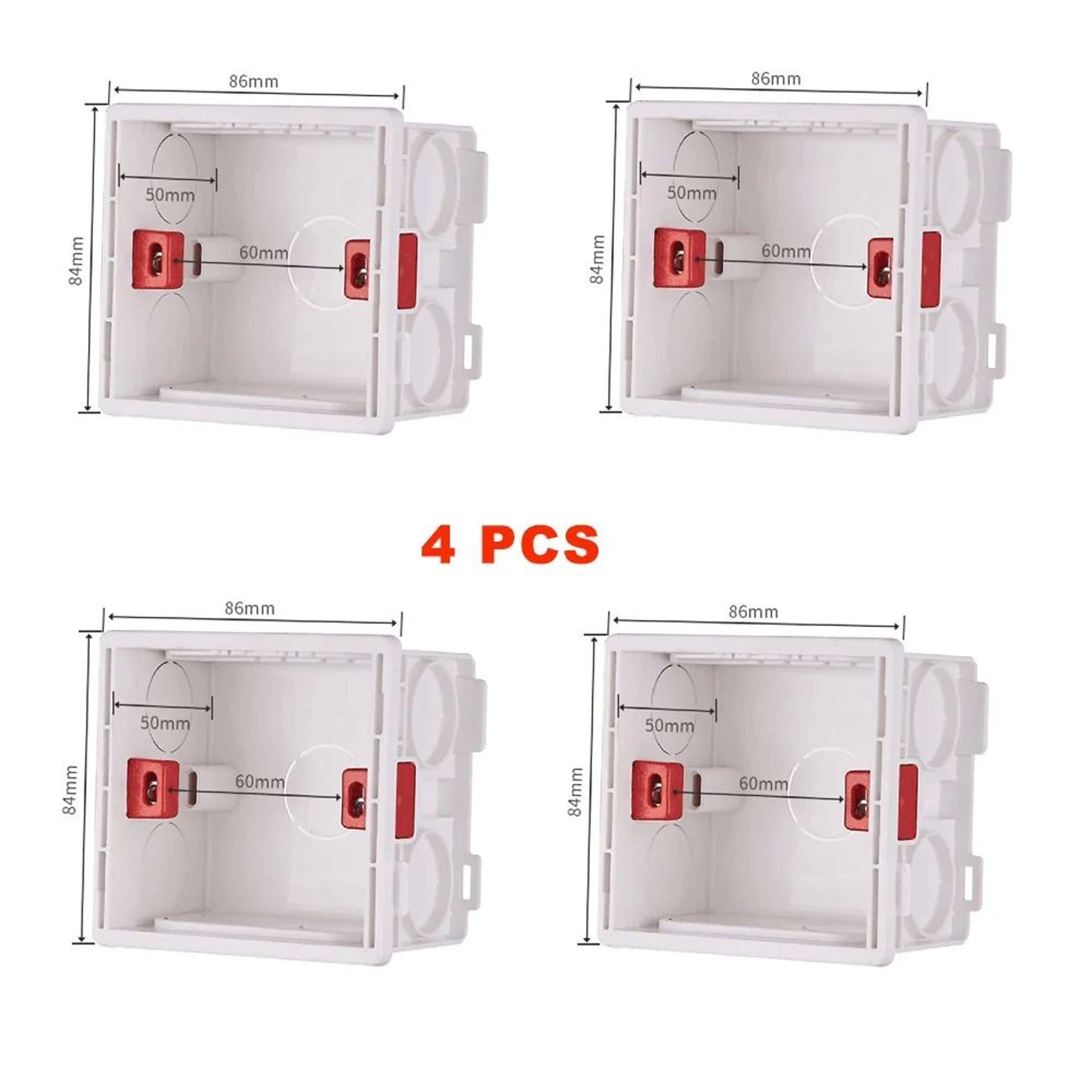 86 Type Recessed Electrical Wall Box For Light Switches And Sockets 9