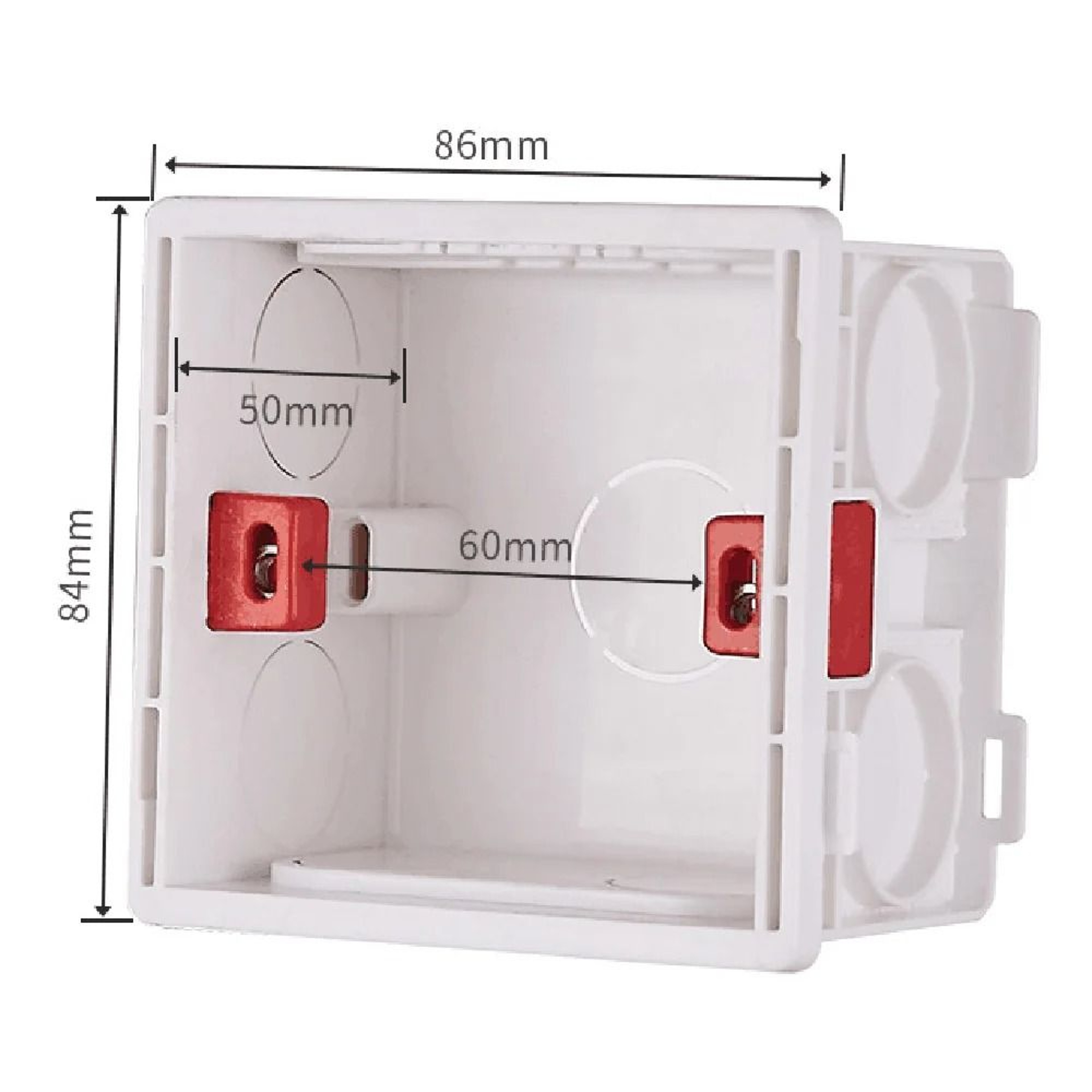 86 Type Recessed Electrical Wall Box For Light Switches And Sockets 6