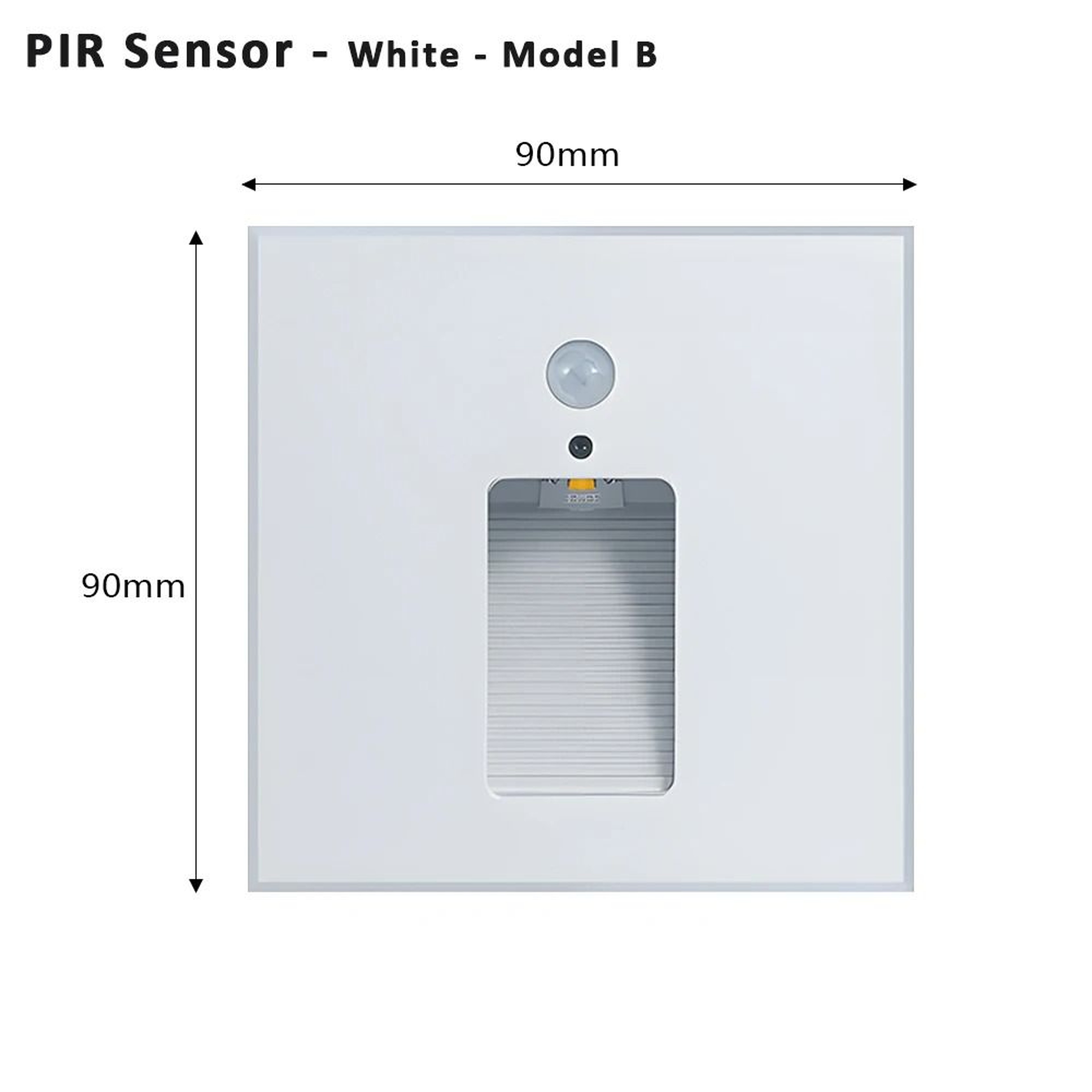 Aluminum LED Motion Sensor Stair Wall Light For Bathroom And Kitchen 13