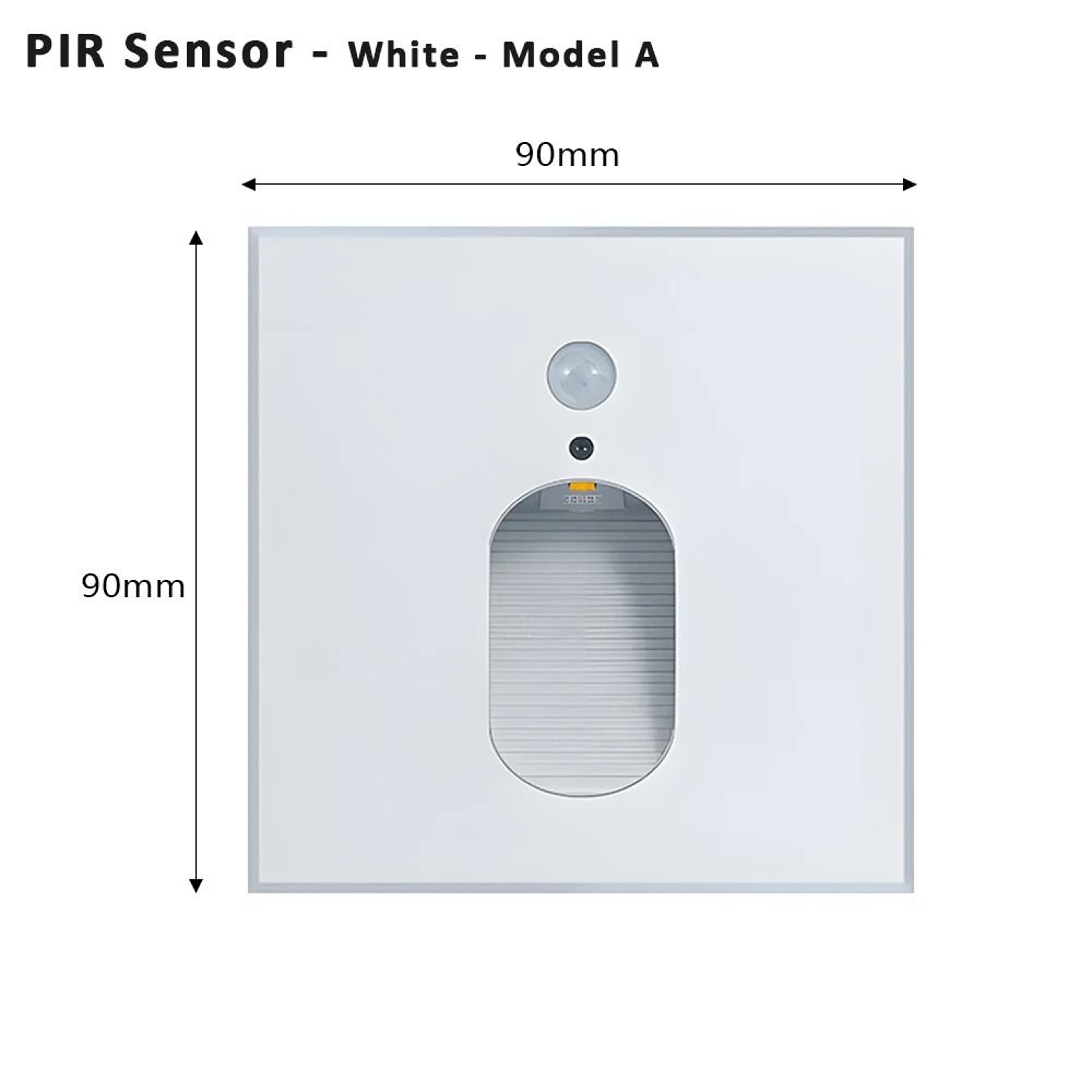 Aluminum LED Motion Sensor Stair Wall Light For Bathroom And Kitchen 9