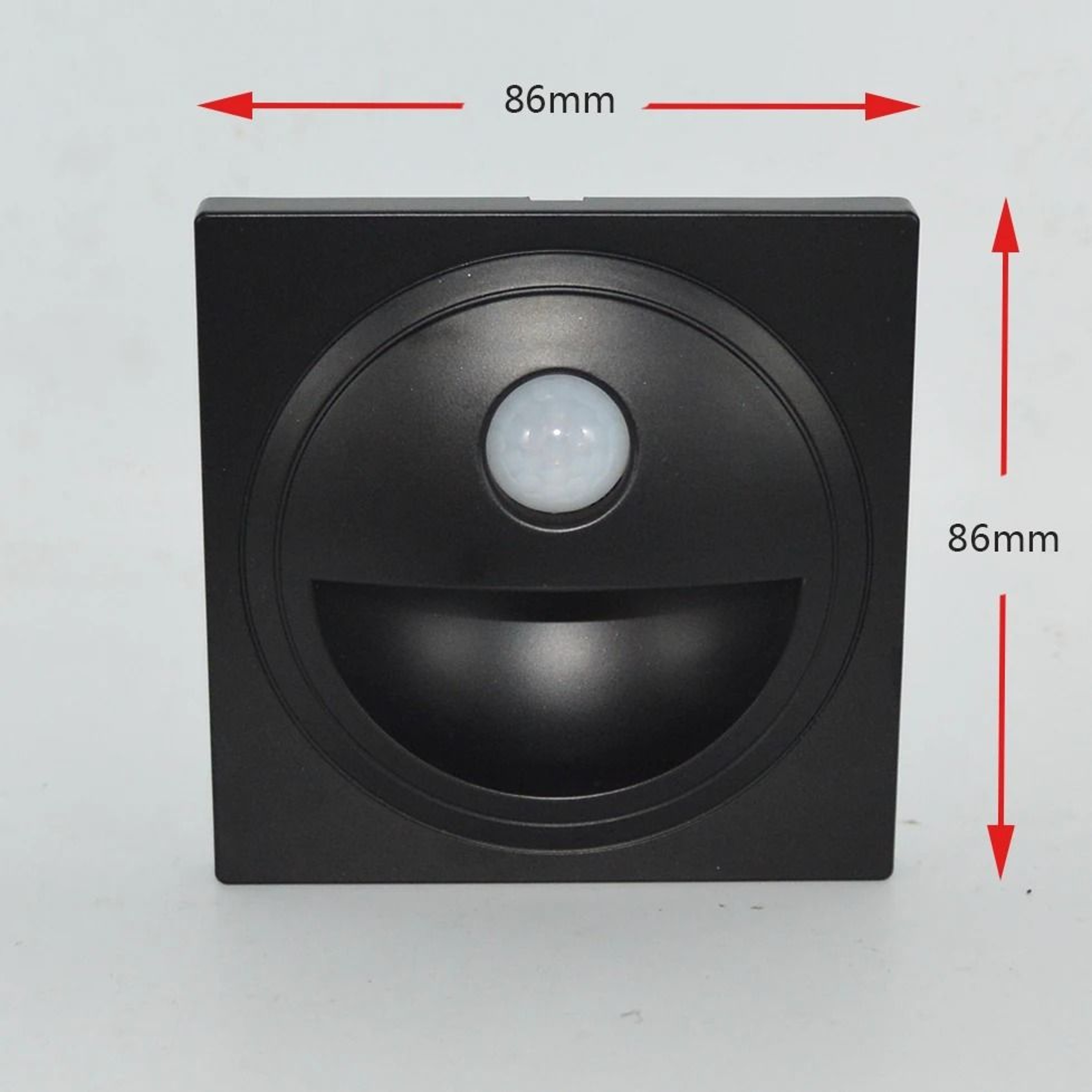 Round Recessed LED Motion Sensor Stair Step Wall Light 9