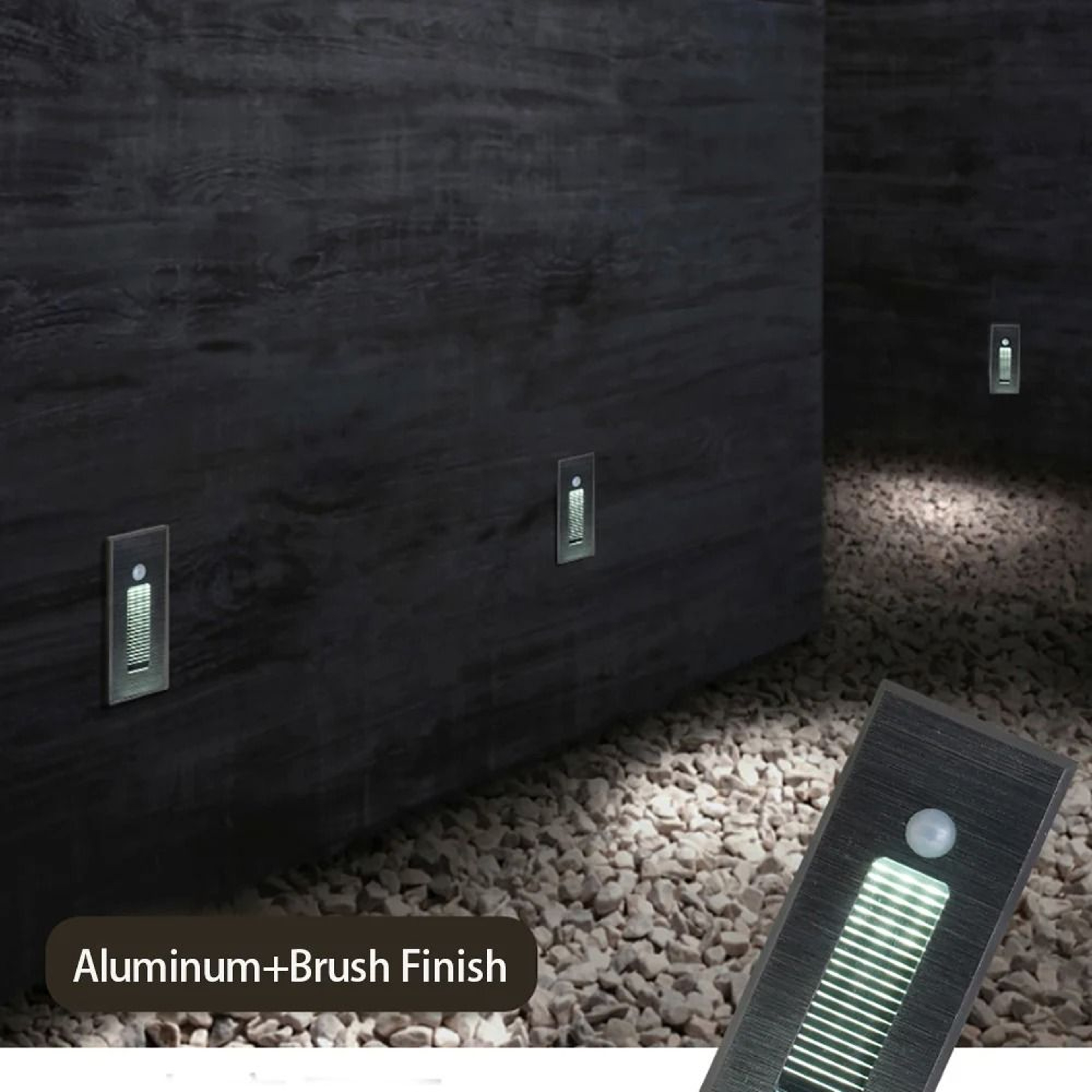 3W Recessed LED Motion Sensor Stair Step Wall Light For Indoor Use 10