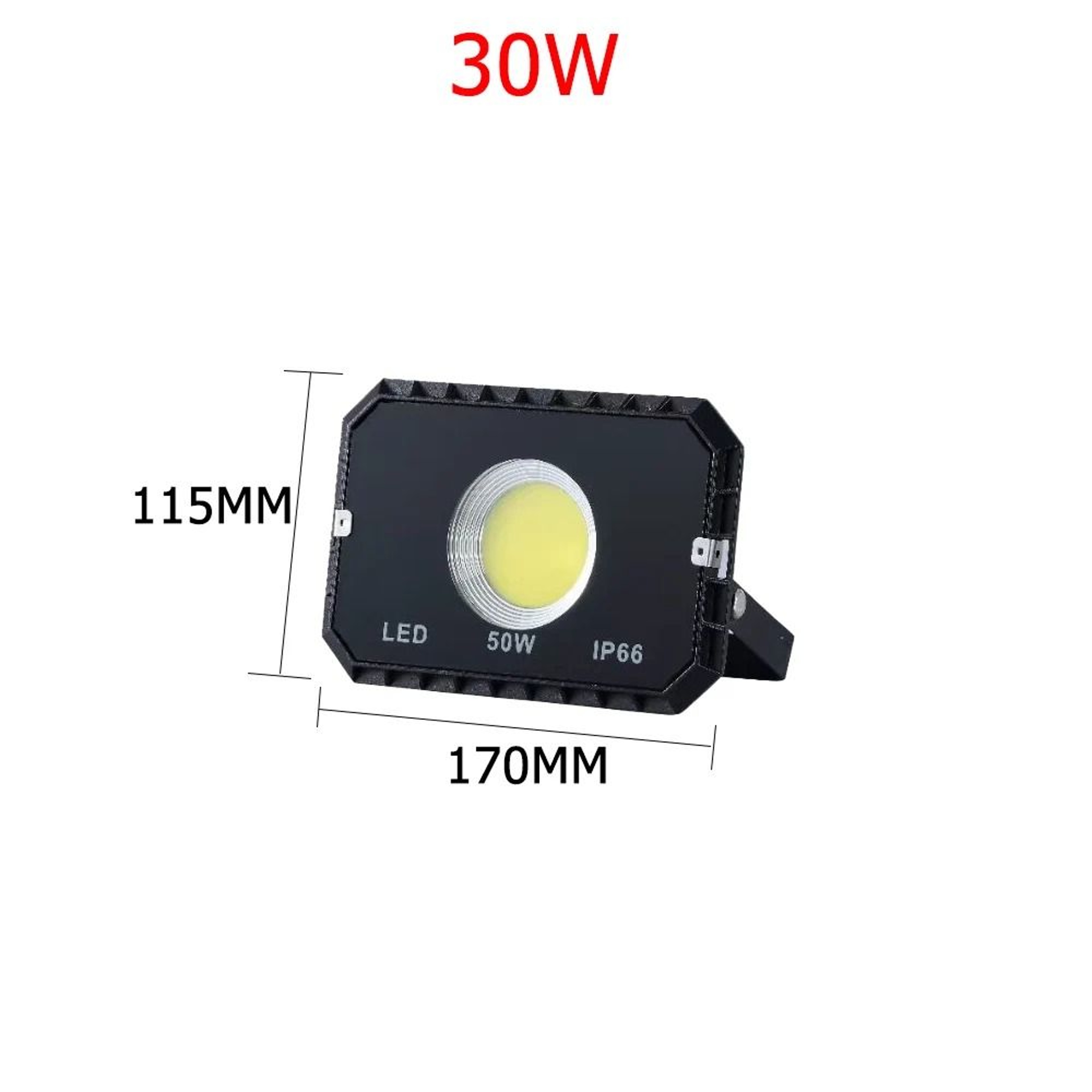 100W 200W IP66 Waterproof Outdoor LED Floodlight For Garden And Garage 1