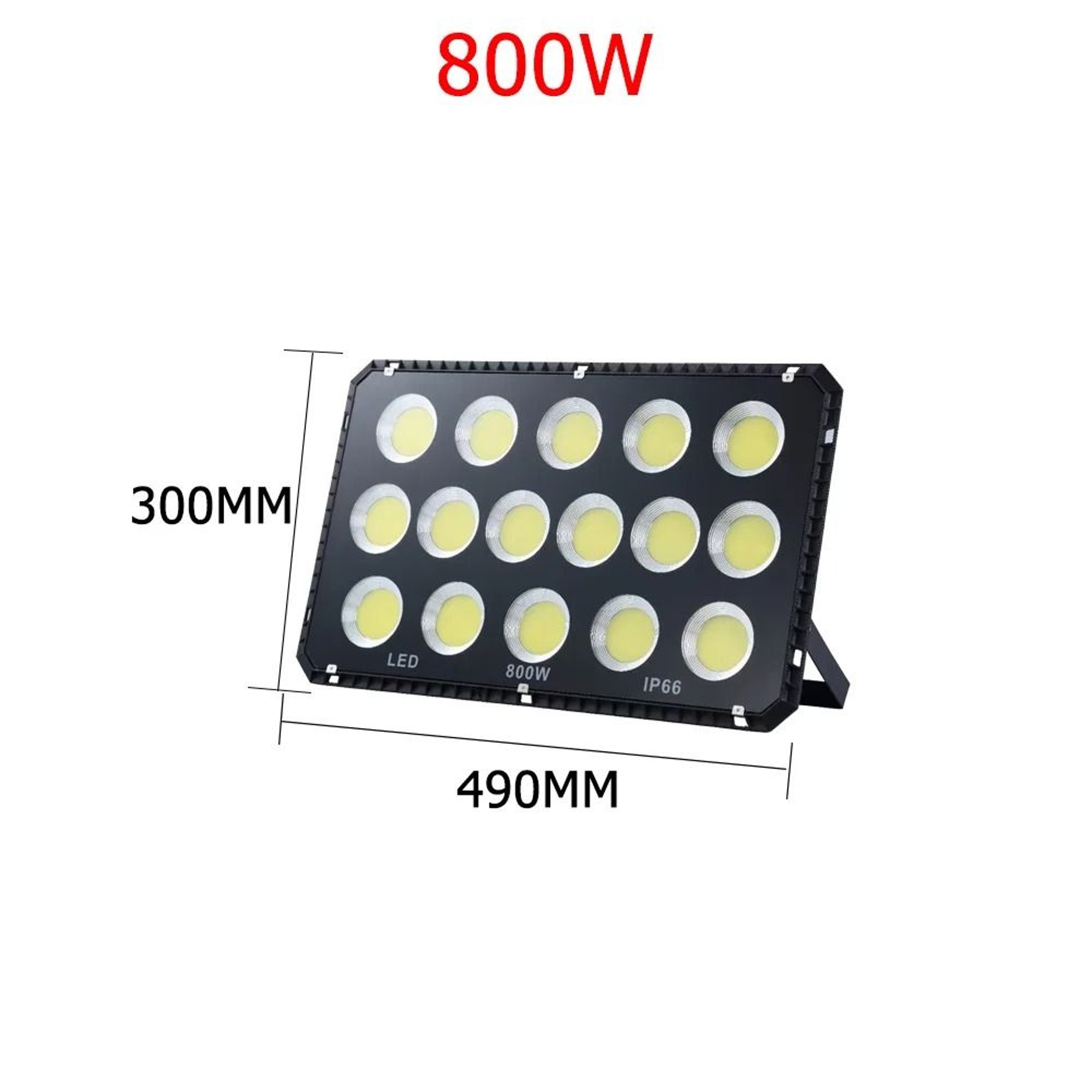 100W 200W IP66 Waterproof Outdoor LED Floodlight For Garden And Garage 9
