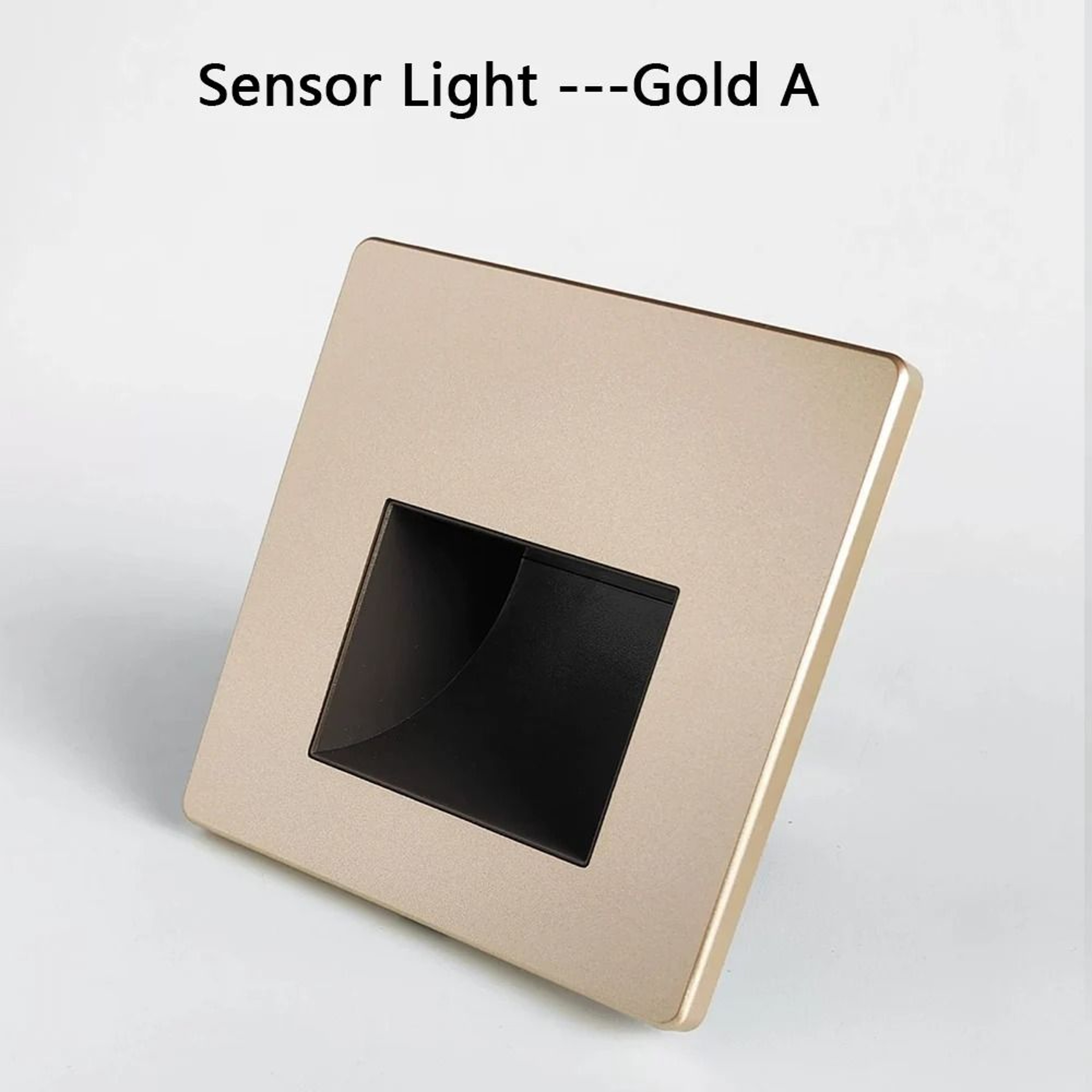 220V Recessed LED Radar Motion Sensor Stair Step Wall Light 4