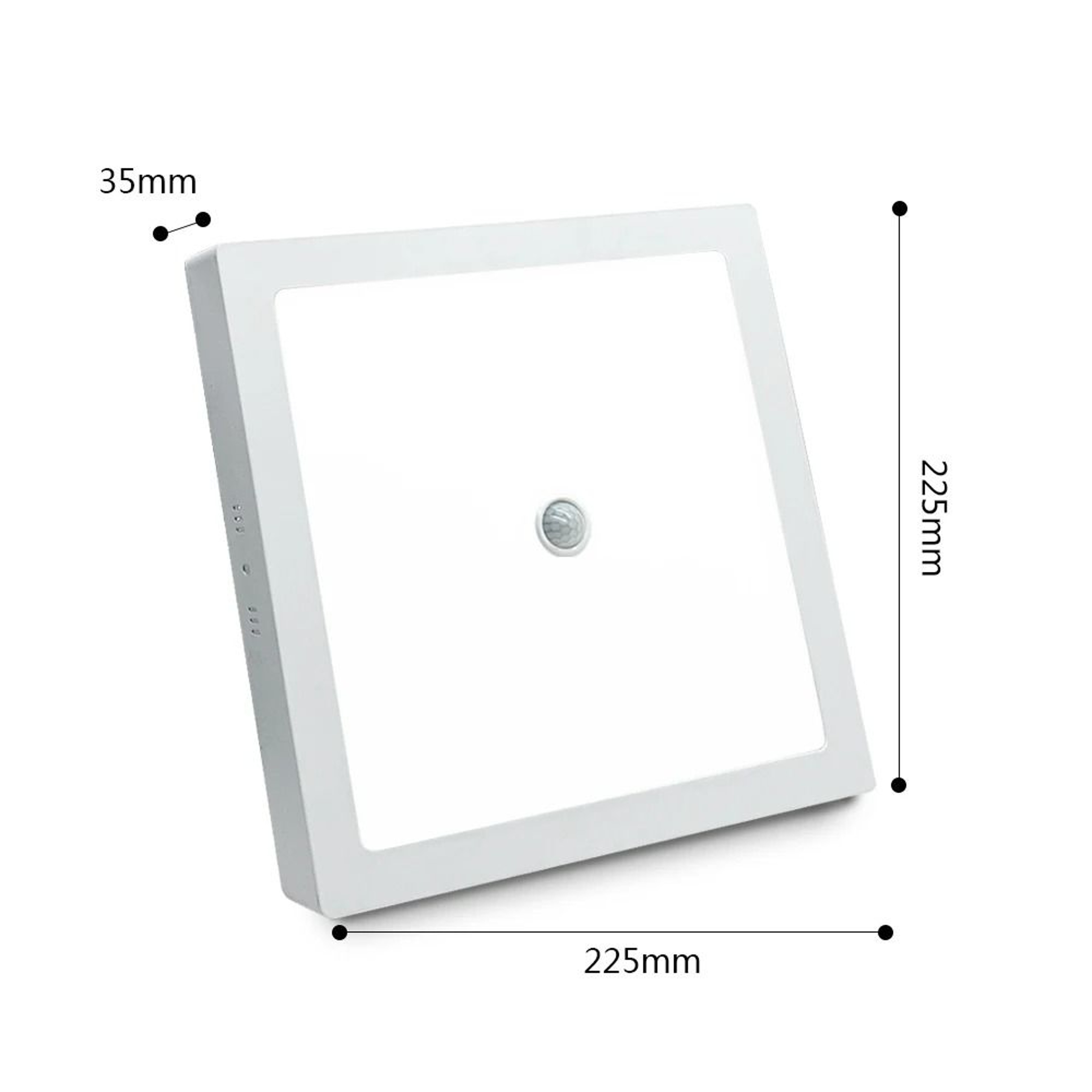 6W 12W 24W LED Motion Sensor Ceiling Panel Light For Hallway And Kitchen 6