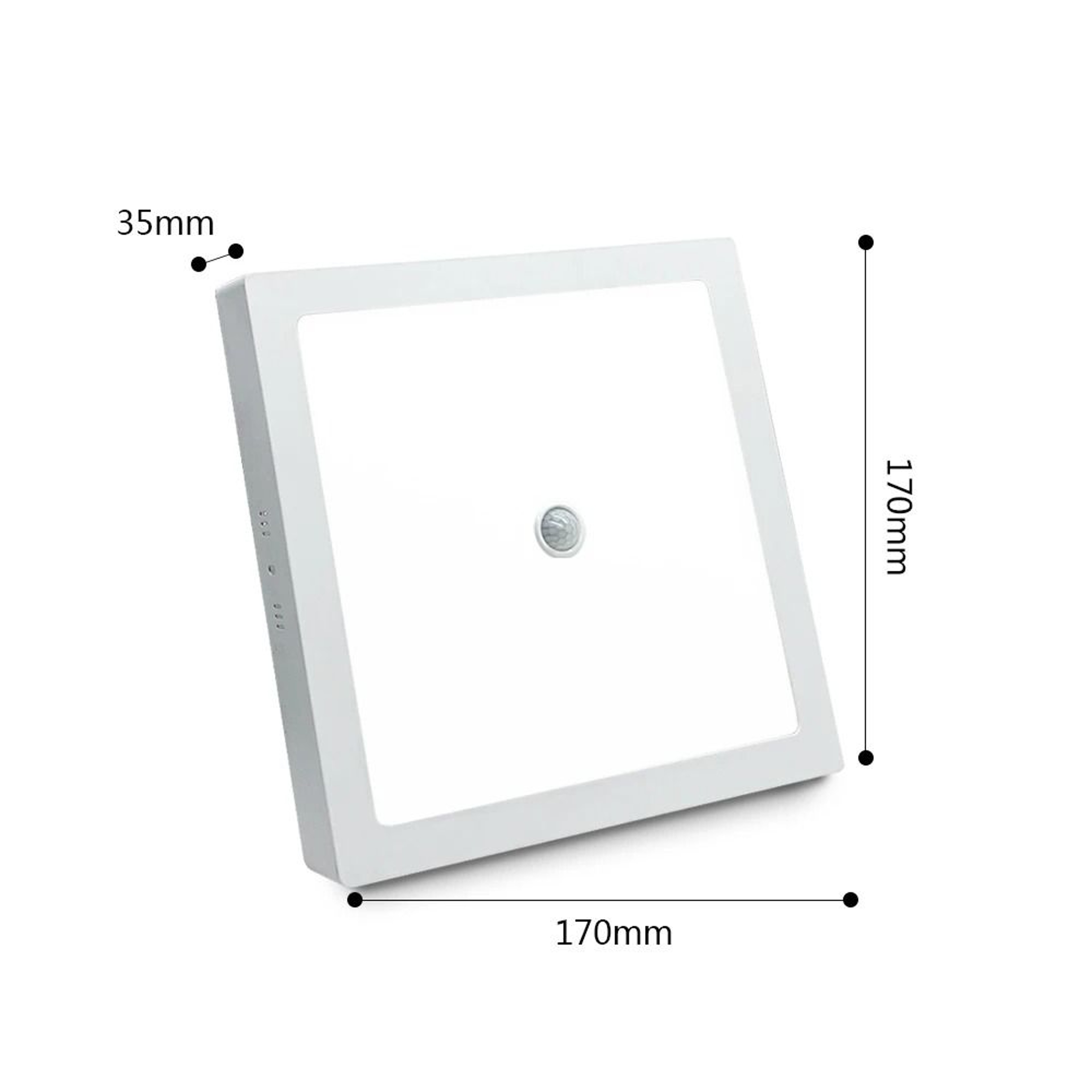 6W 12W 24W LED Motion Sensor Ceiling Panel Light For Hallway And Kitchen 4