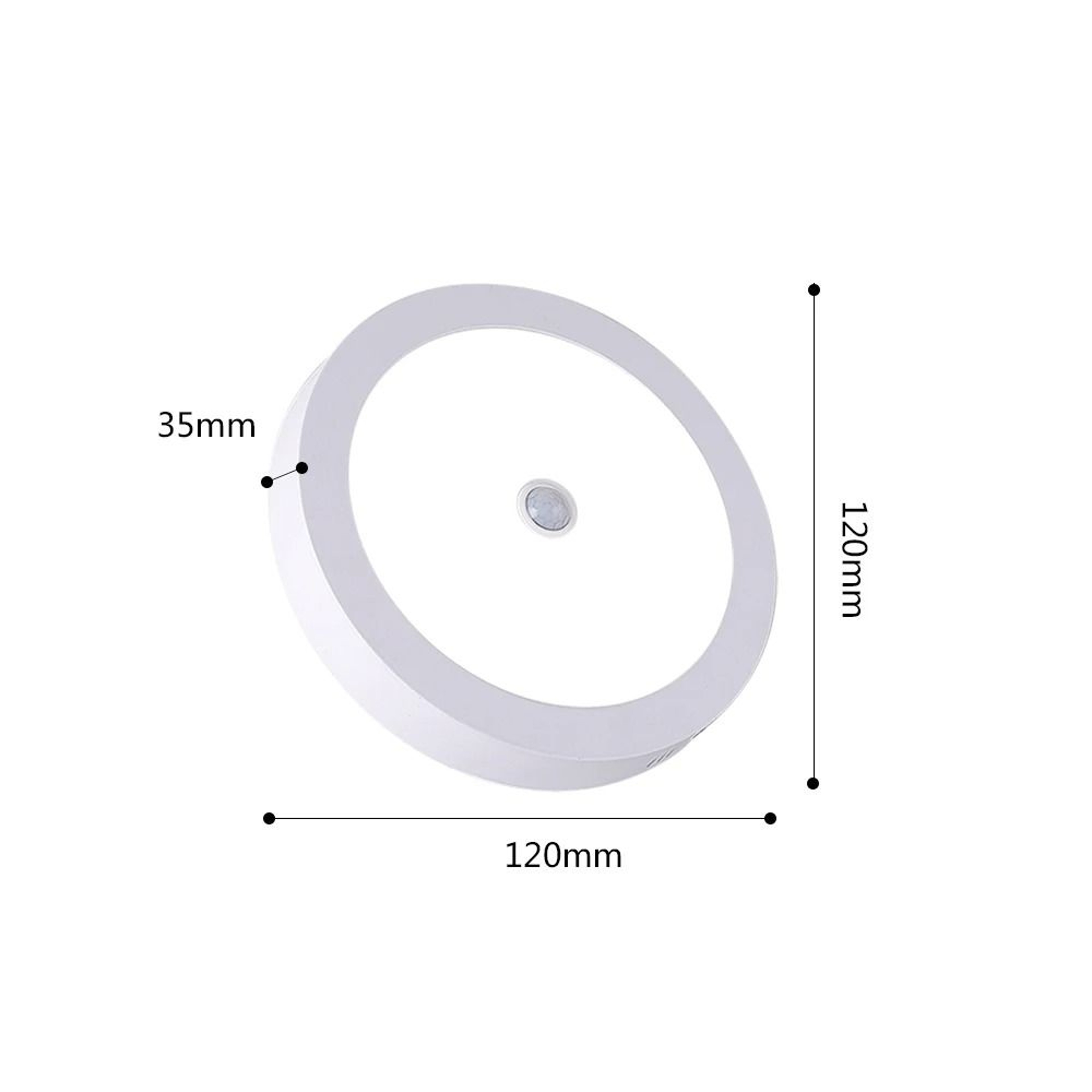 6W 12W 24W LED Motion Sensor Ceiling Panel Light For Hallway And Kitchen 1