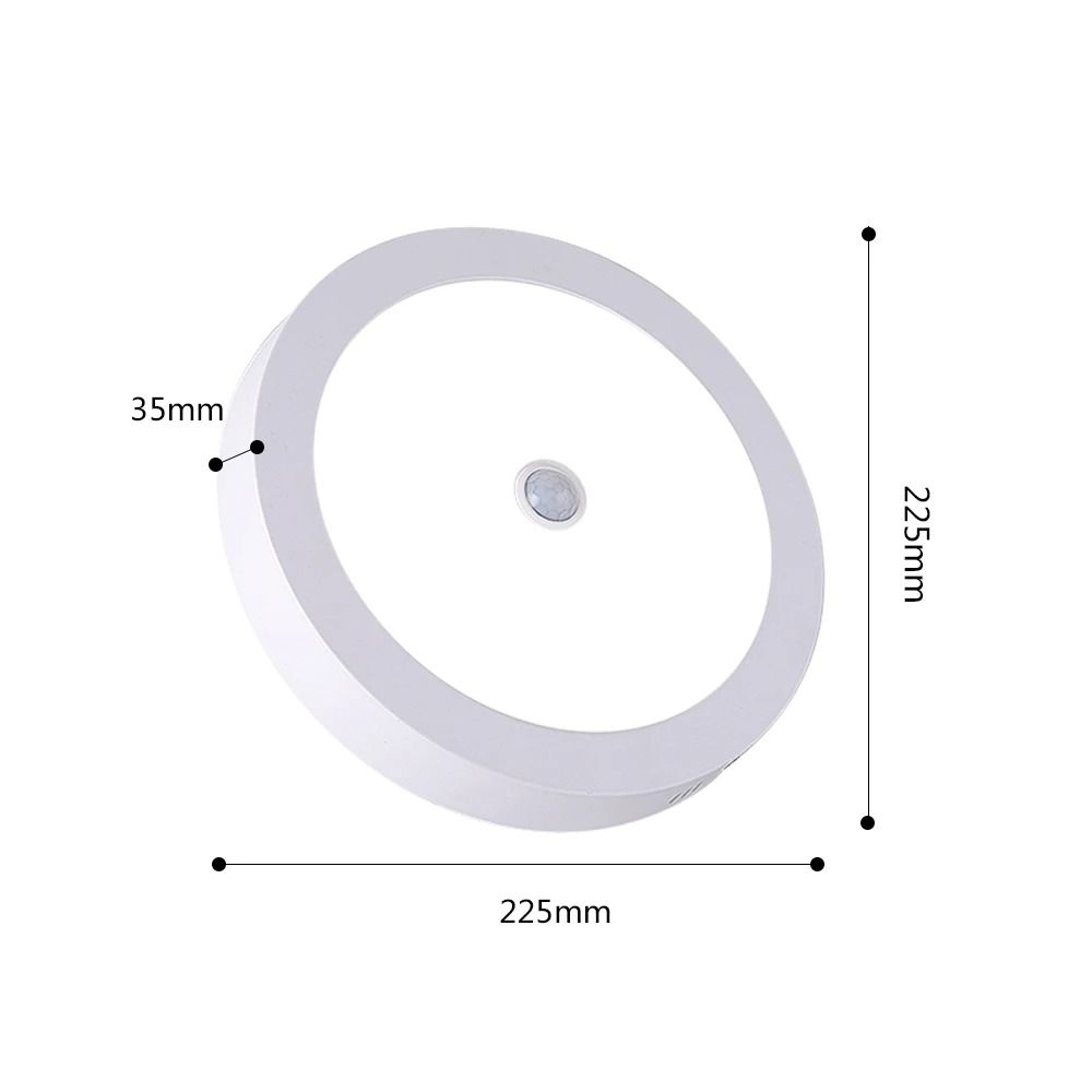 6W 12W 24W LED Motion Sensor Ceiling Panel Light For Hallway And Kitchen 5